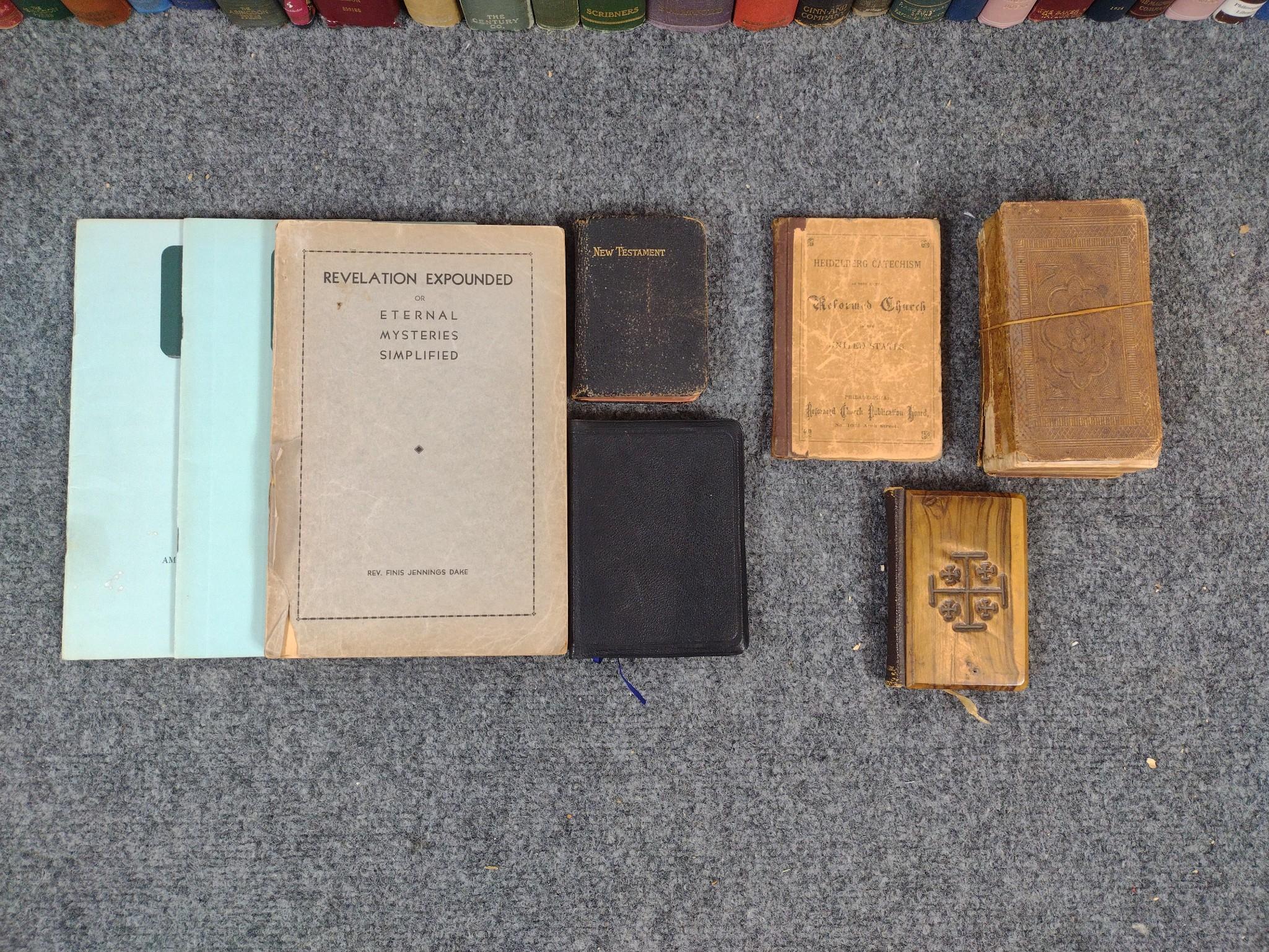 Vintage Religious Books incl. Mysteries of the Bible