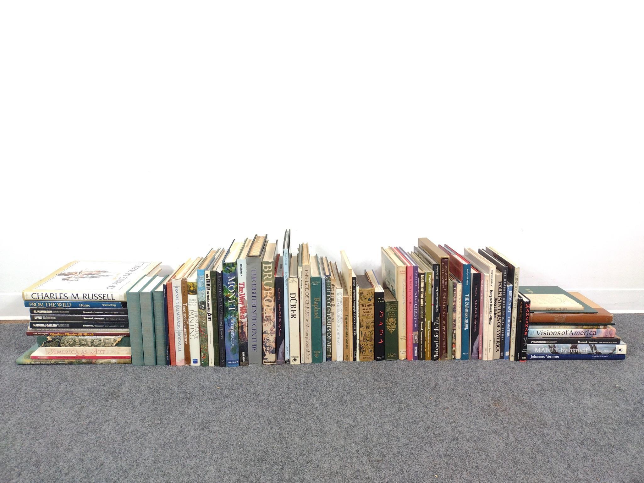 Art Books incl. America as Art