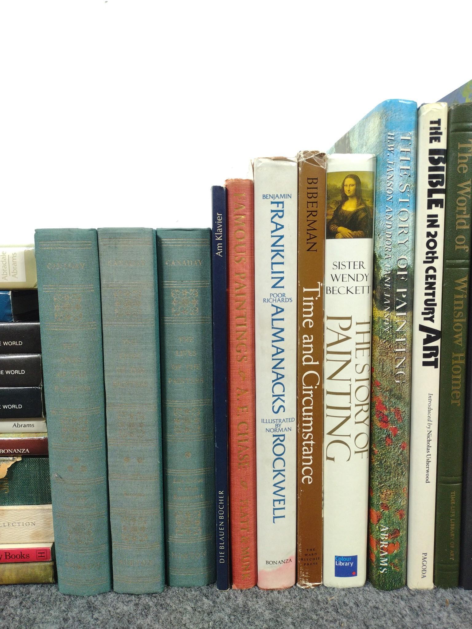 Art Books incl. America as Art