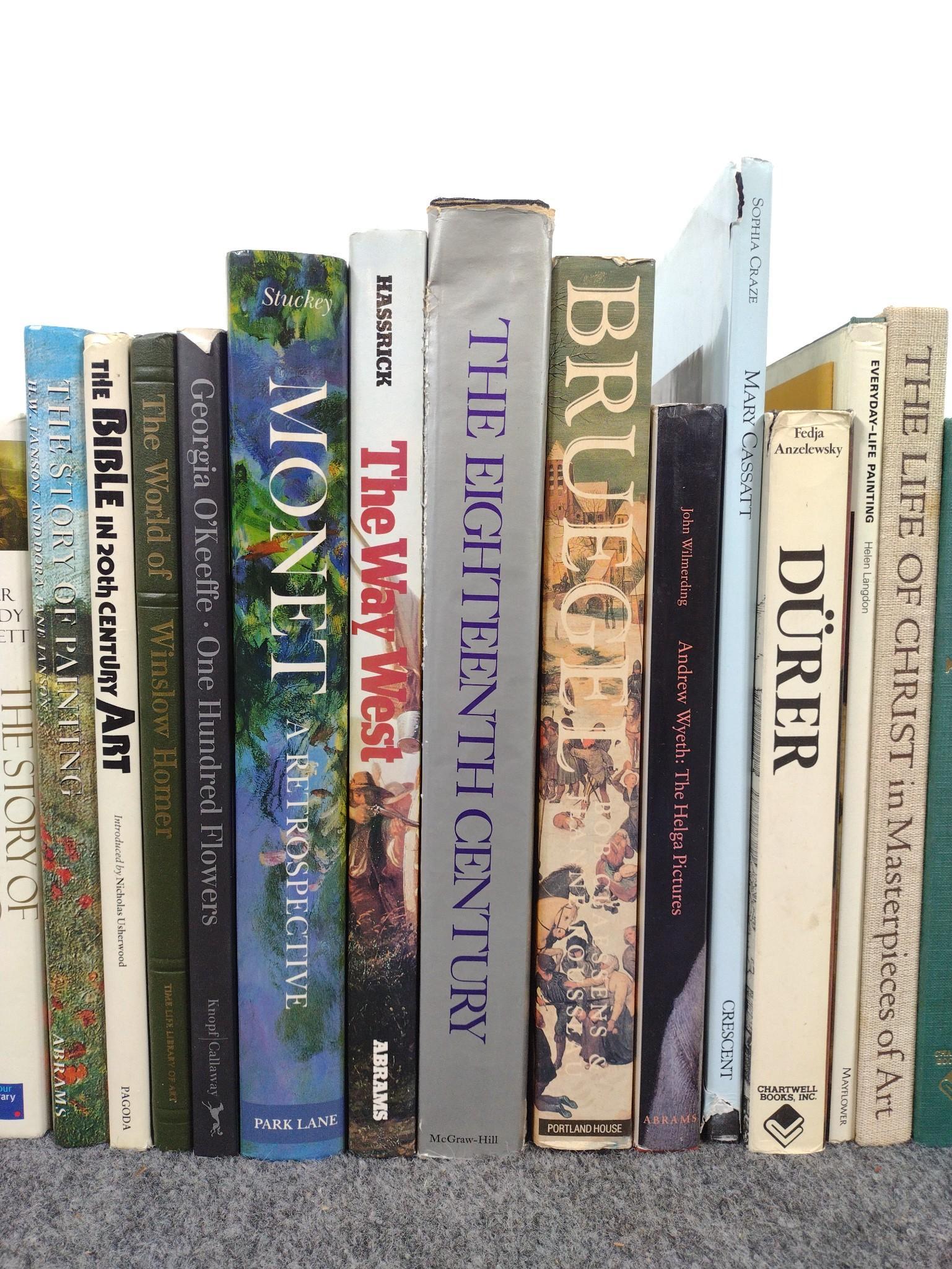 Art Books incl. America as Art