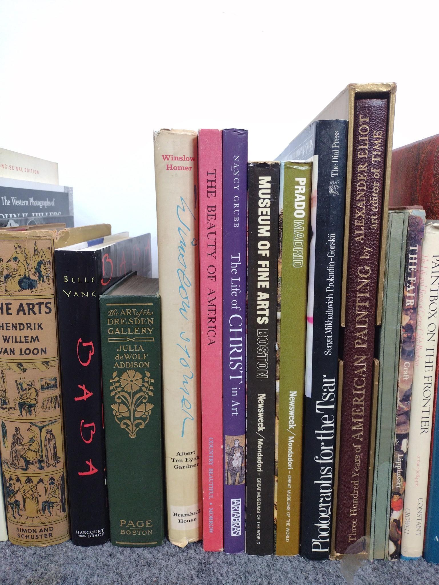 Art Books incl. America as Art