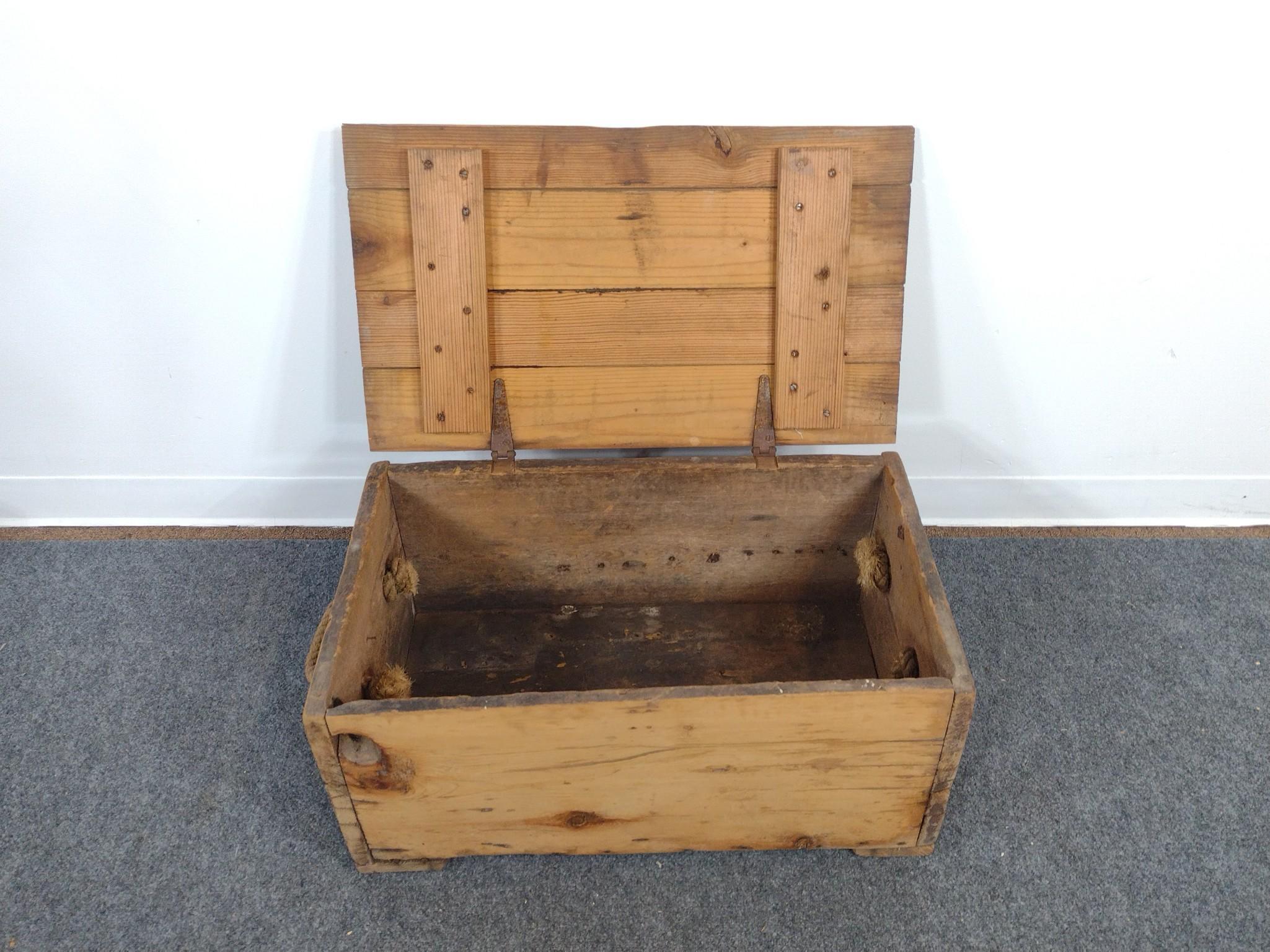 4 Antique Wood Crates Incl. Coca-Cola
