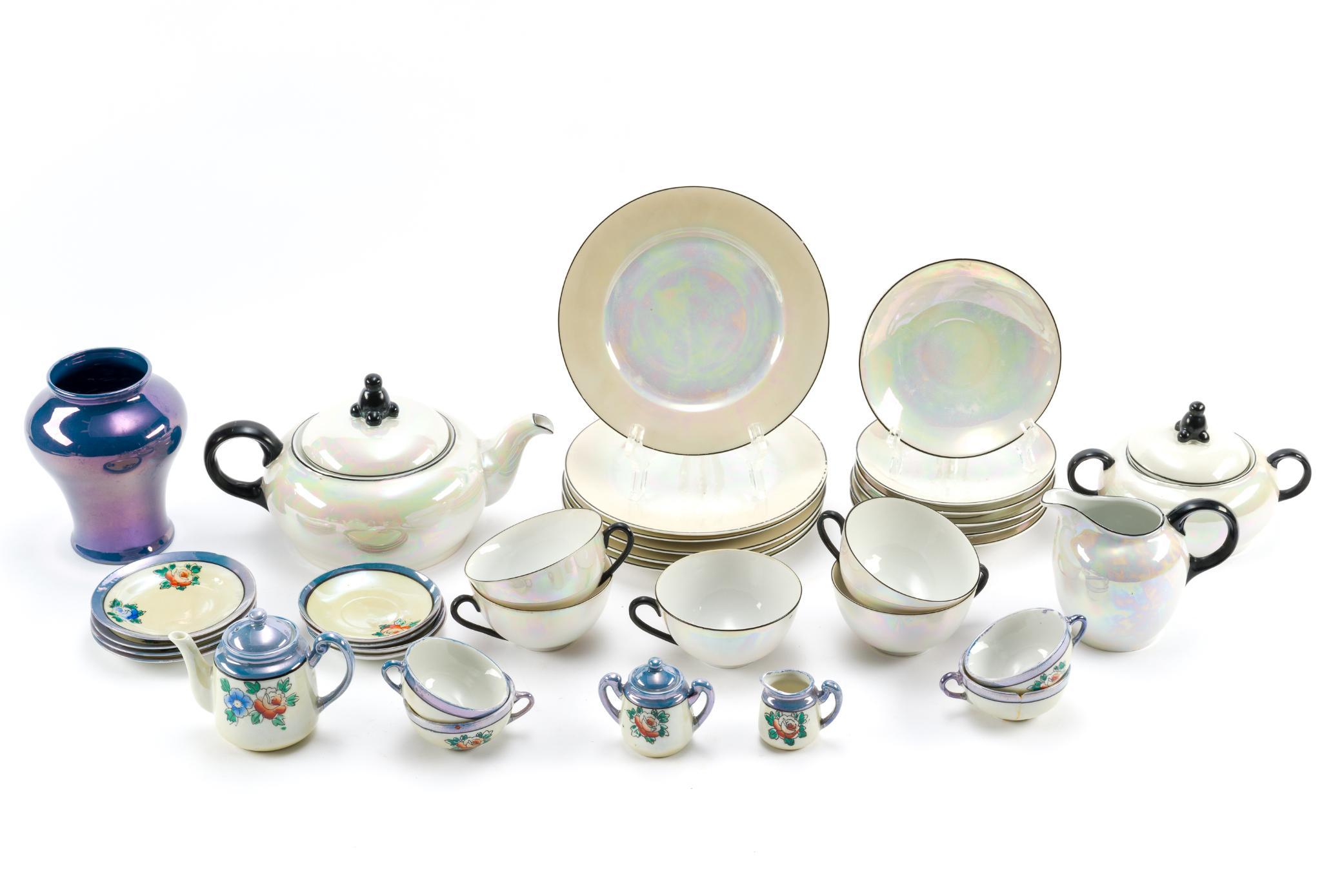36 Pieces of Lustreware