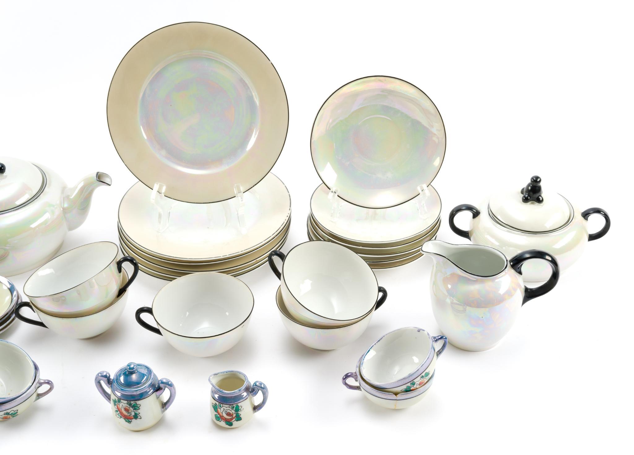 36 Pieces of Lustreware