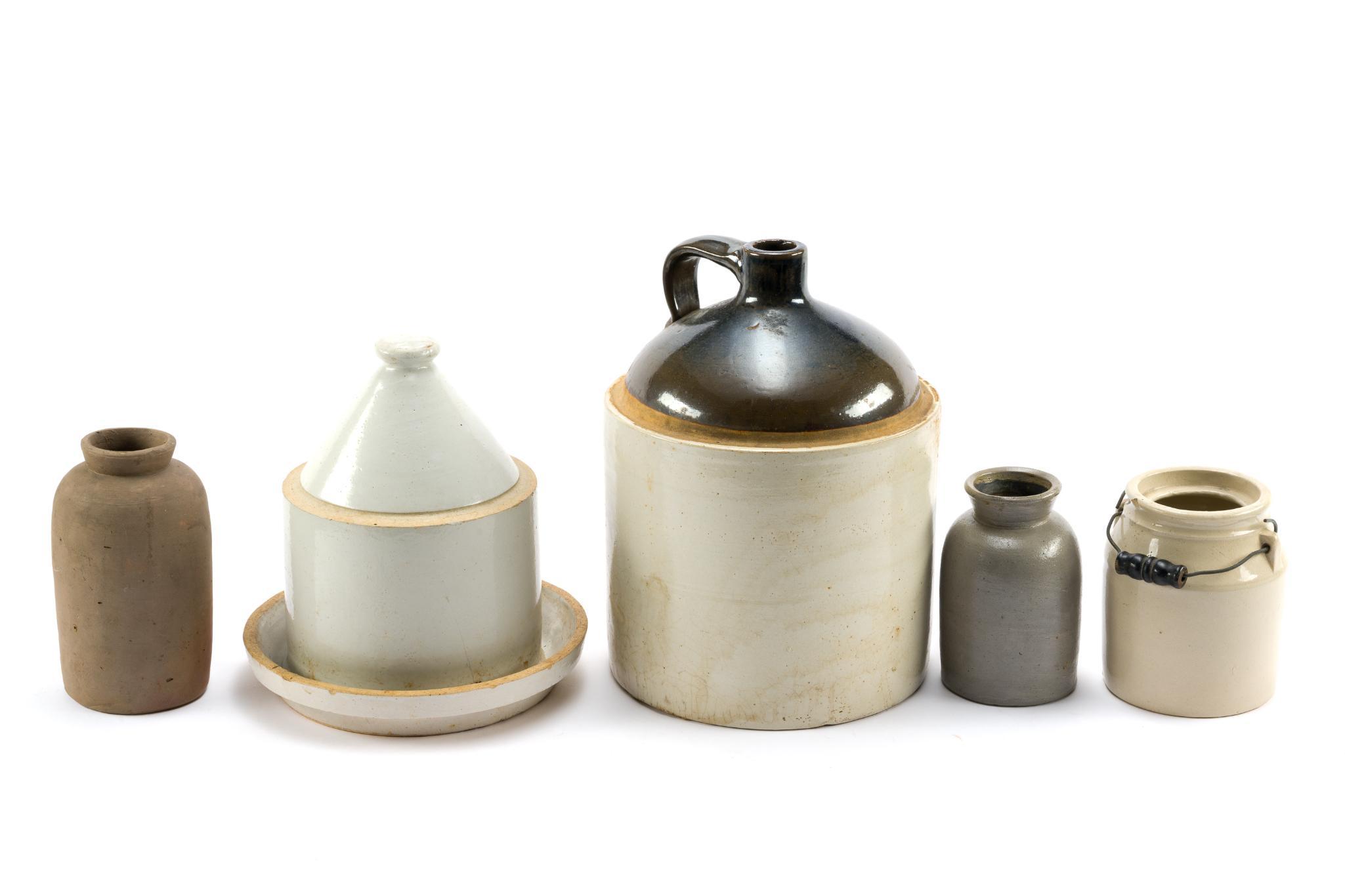 Unmarked Stoneware