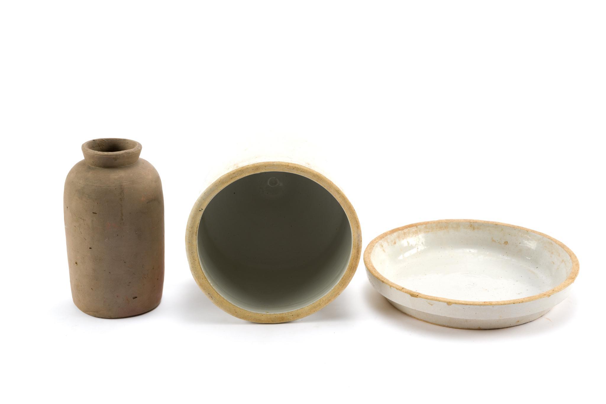 Unmarked Stoneware