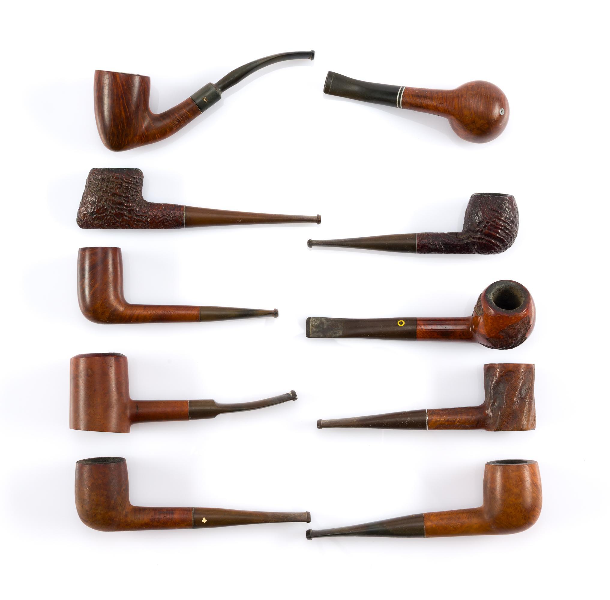 Pipes and Antique Tobacco Jar