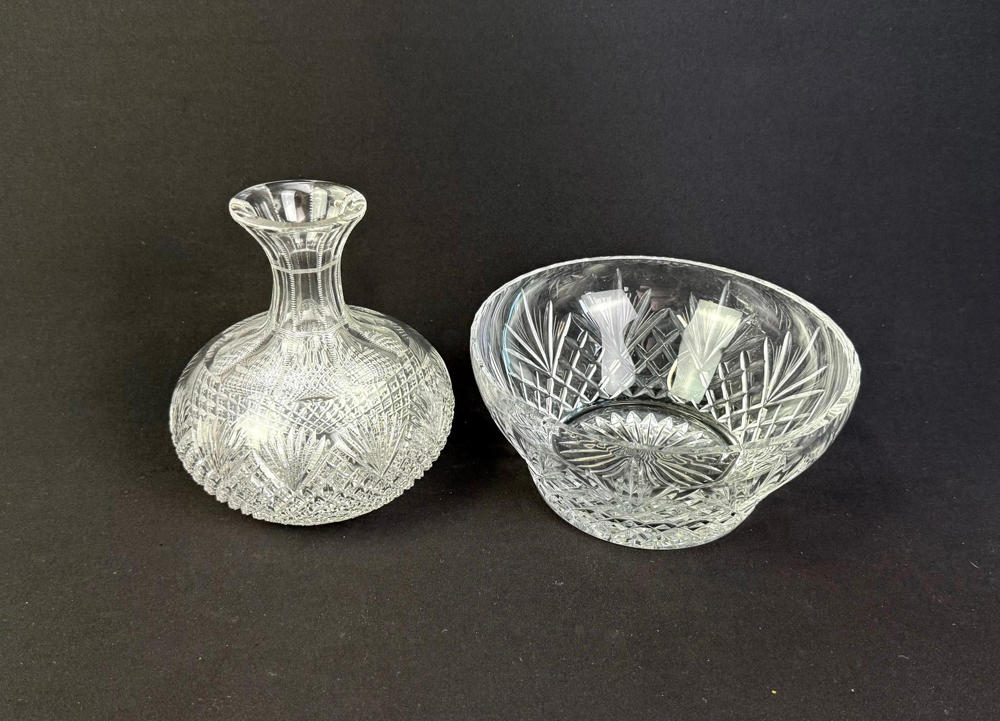 Cut, Pressed, and Etched Glassware