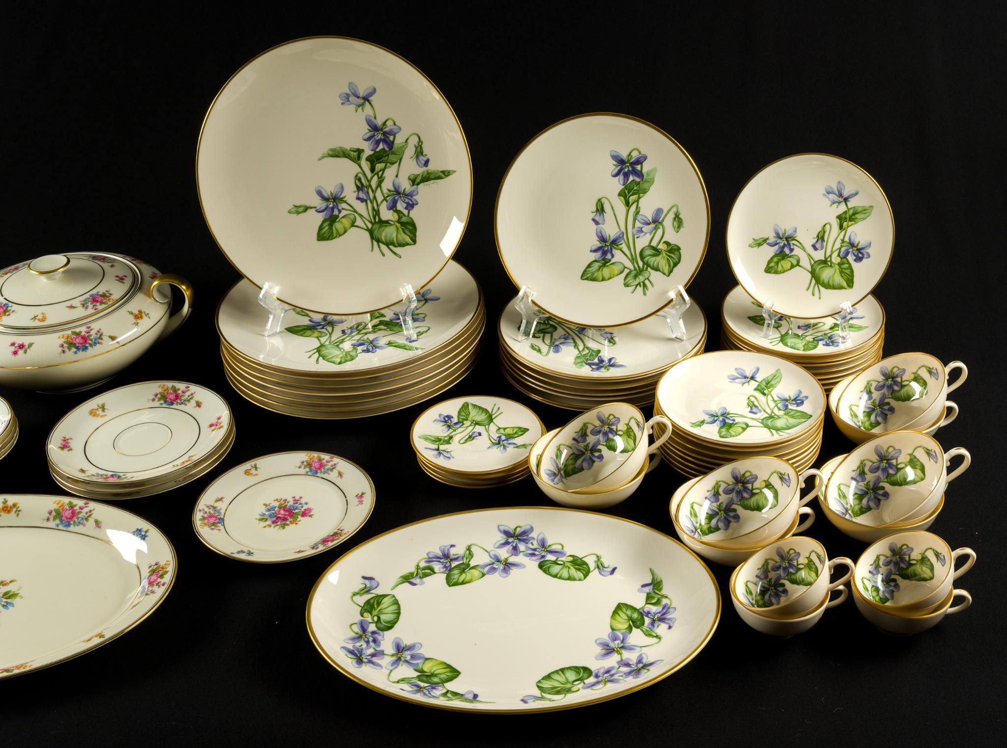 Tirschenreuth and Franciscan Partial Dinner Services