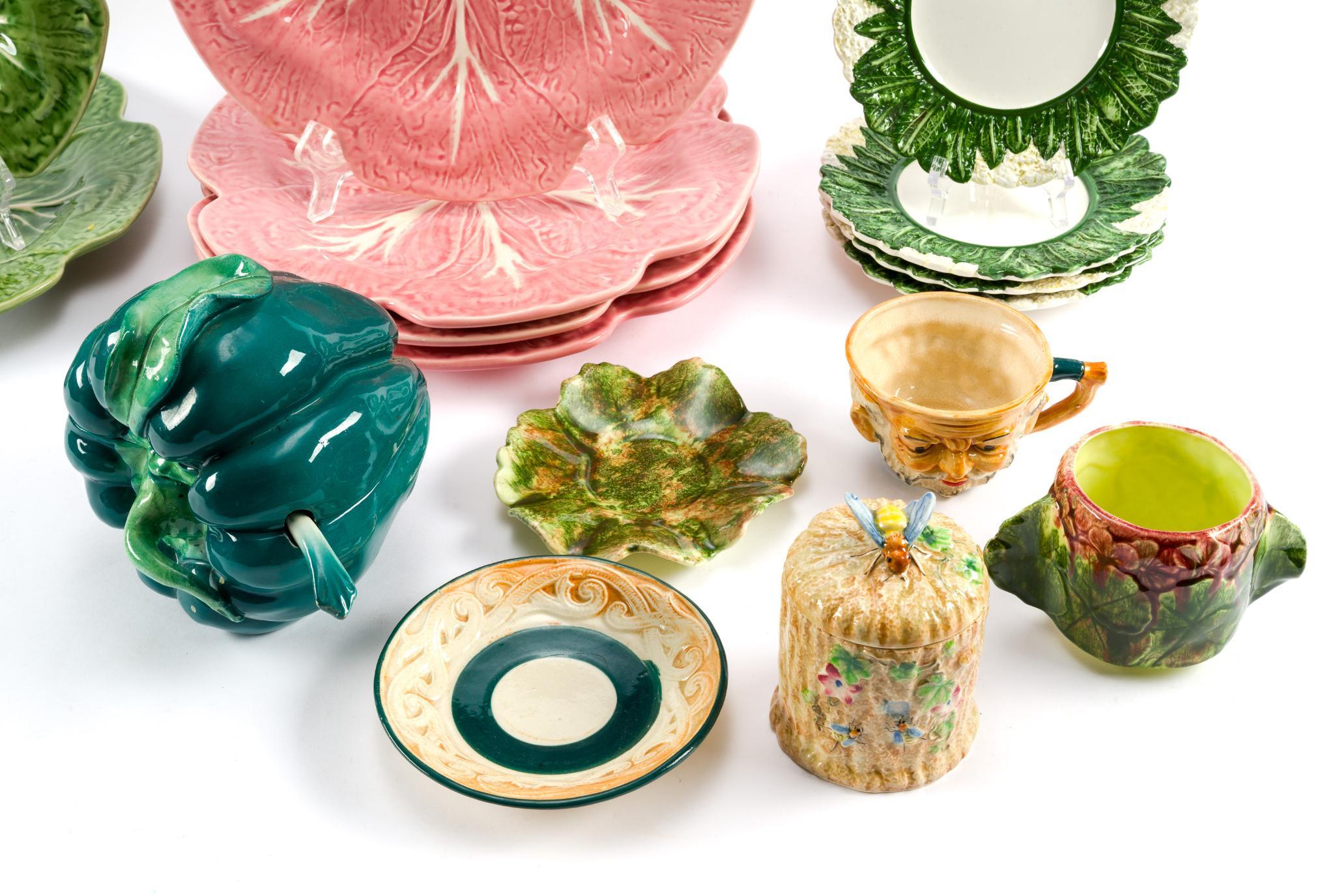 Italy and Portugal Ceramics Incl. Bordallo