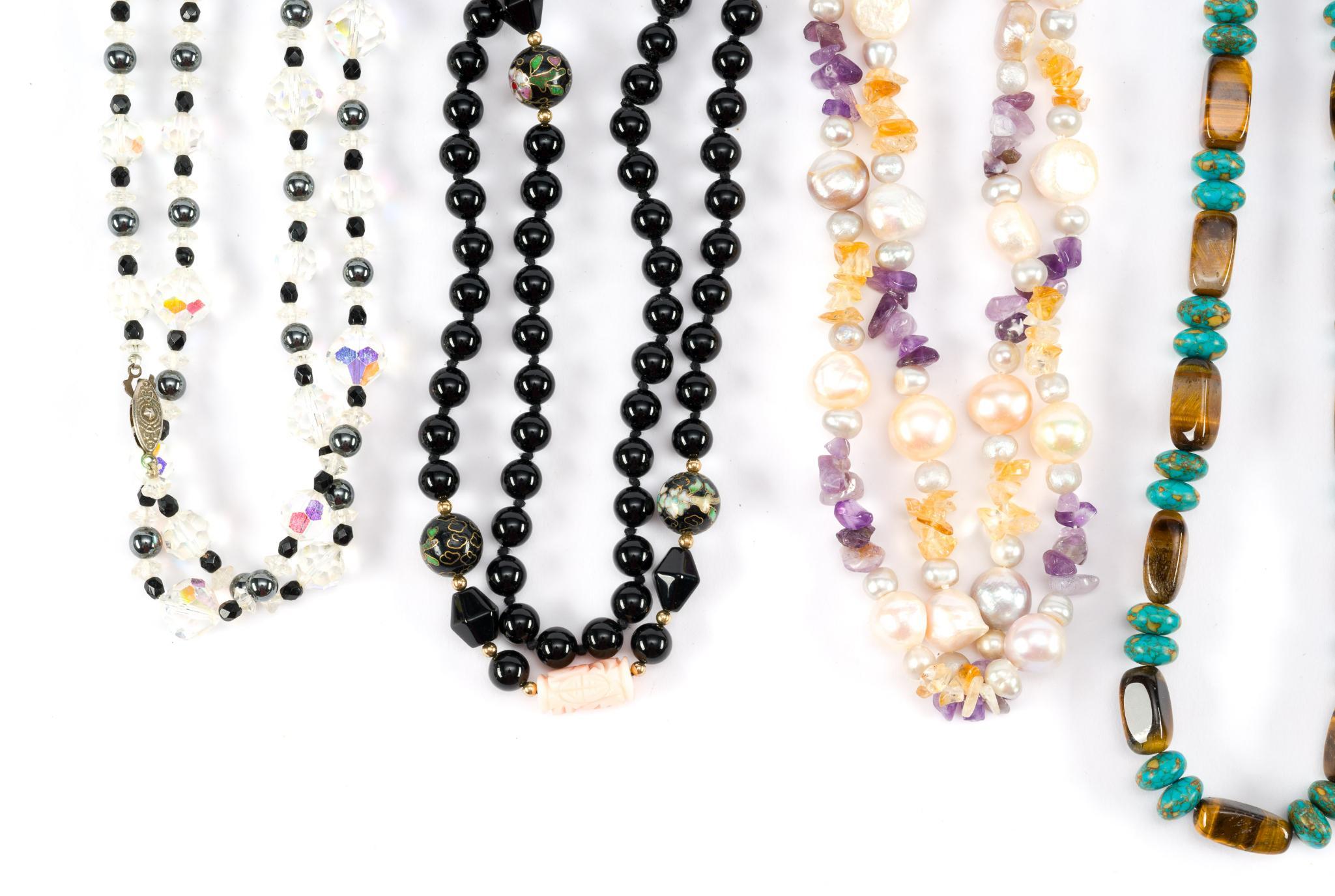 9 Beaded Necklaces