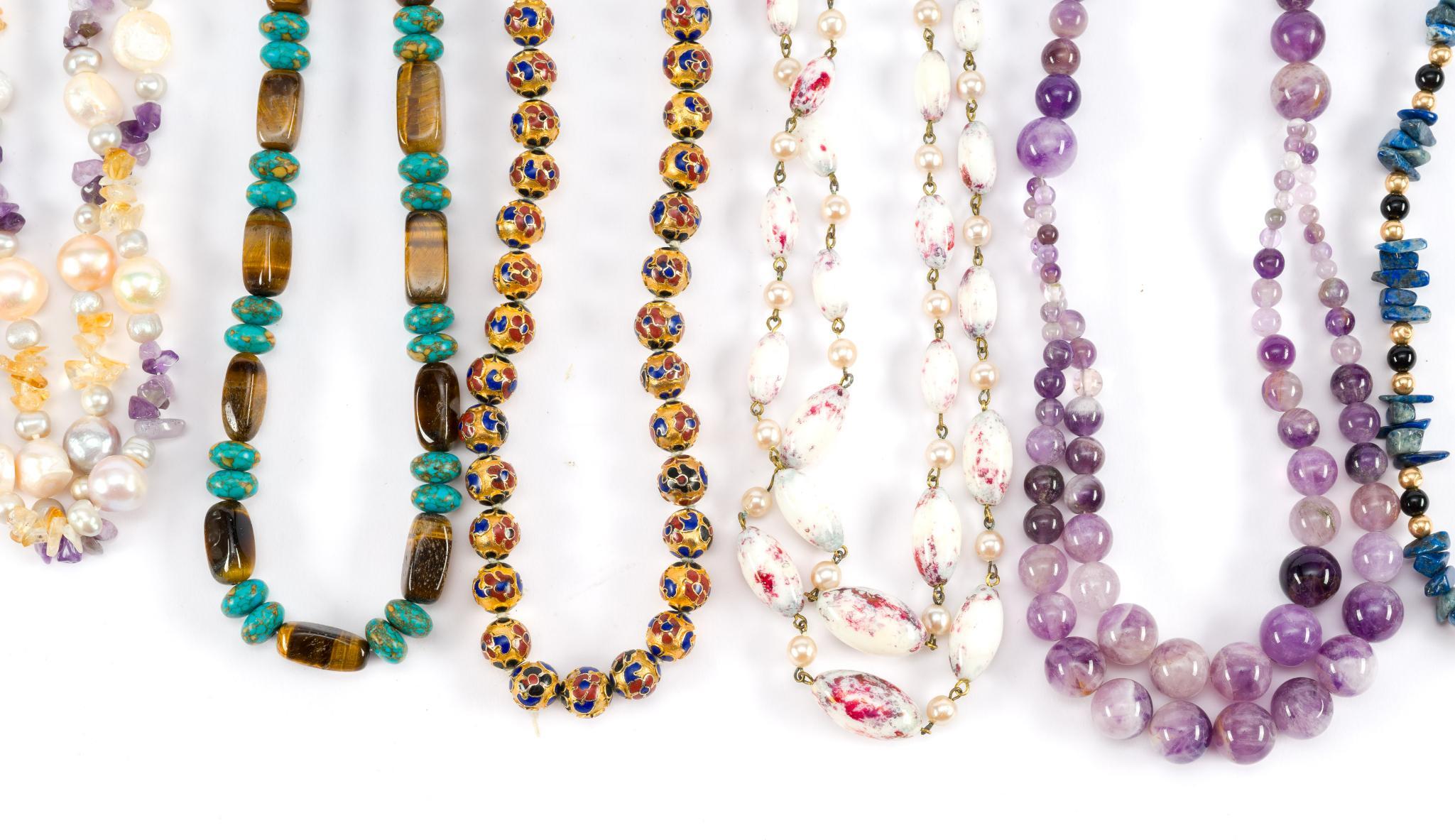 9 Beaded Necklaces