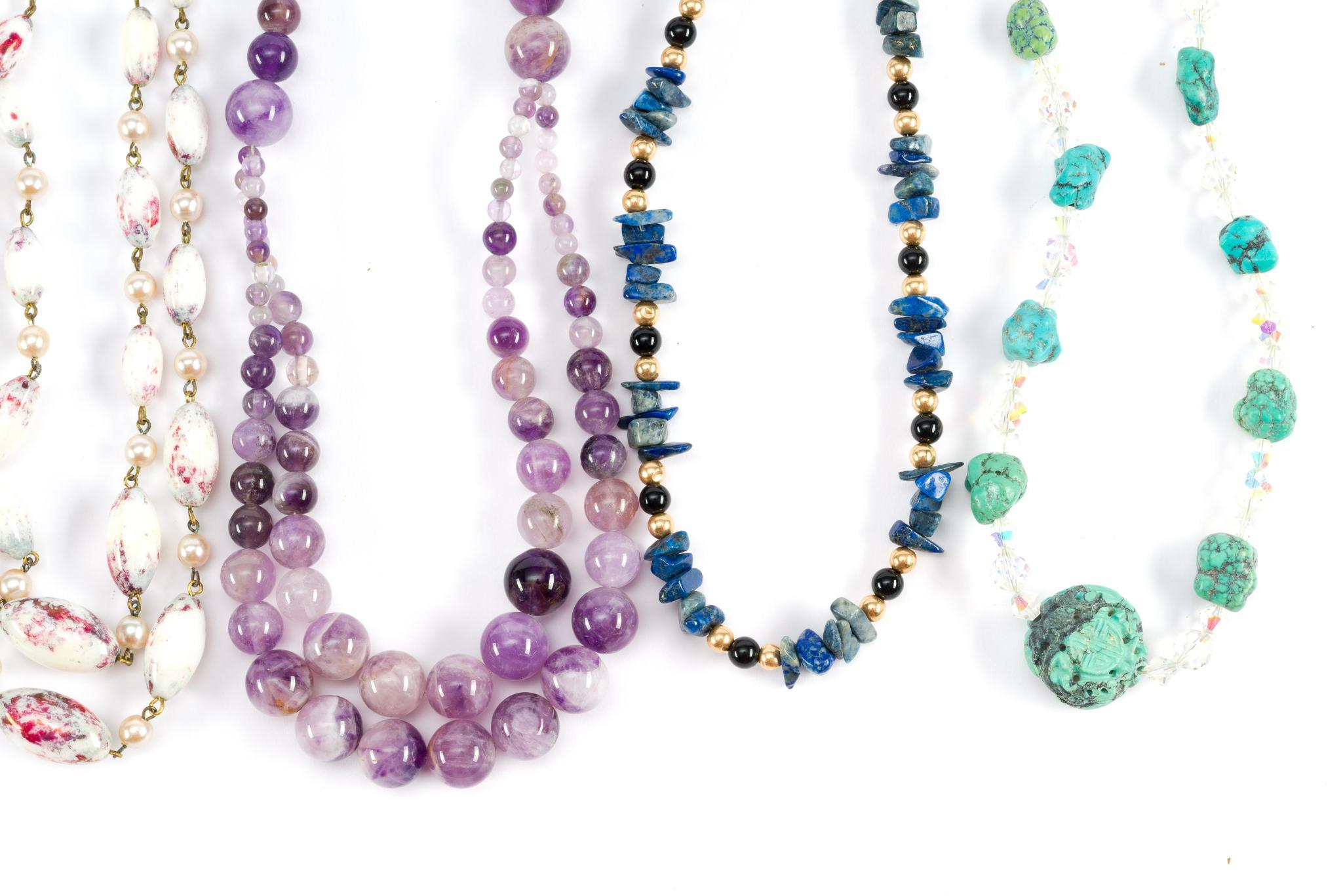 9 Beaded Necklaces