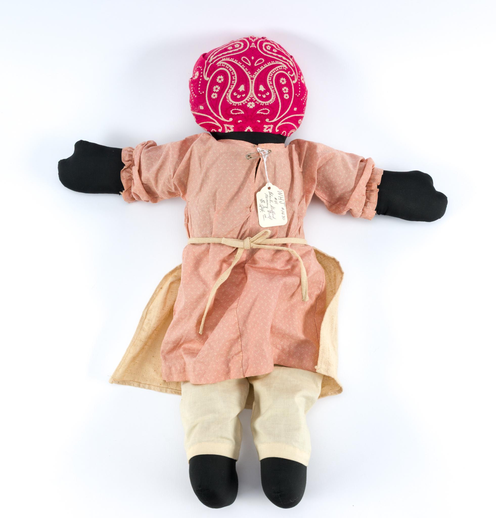 Black Americana Stuffed Folk Art "Mammy" Doll