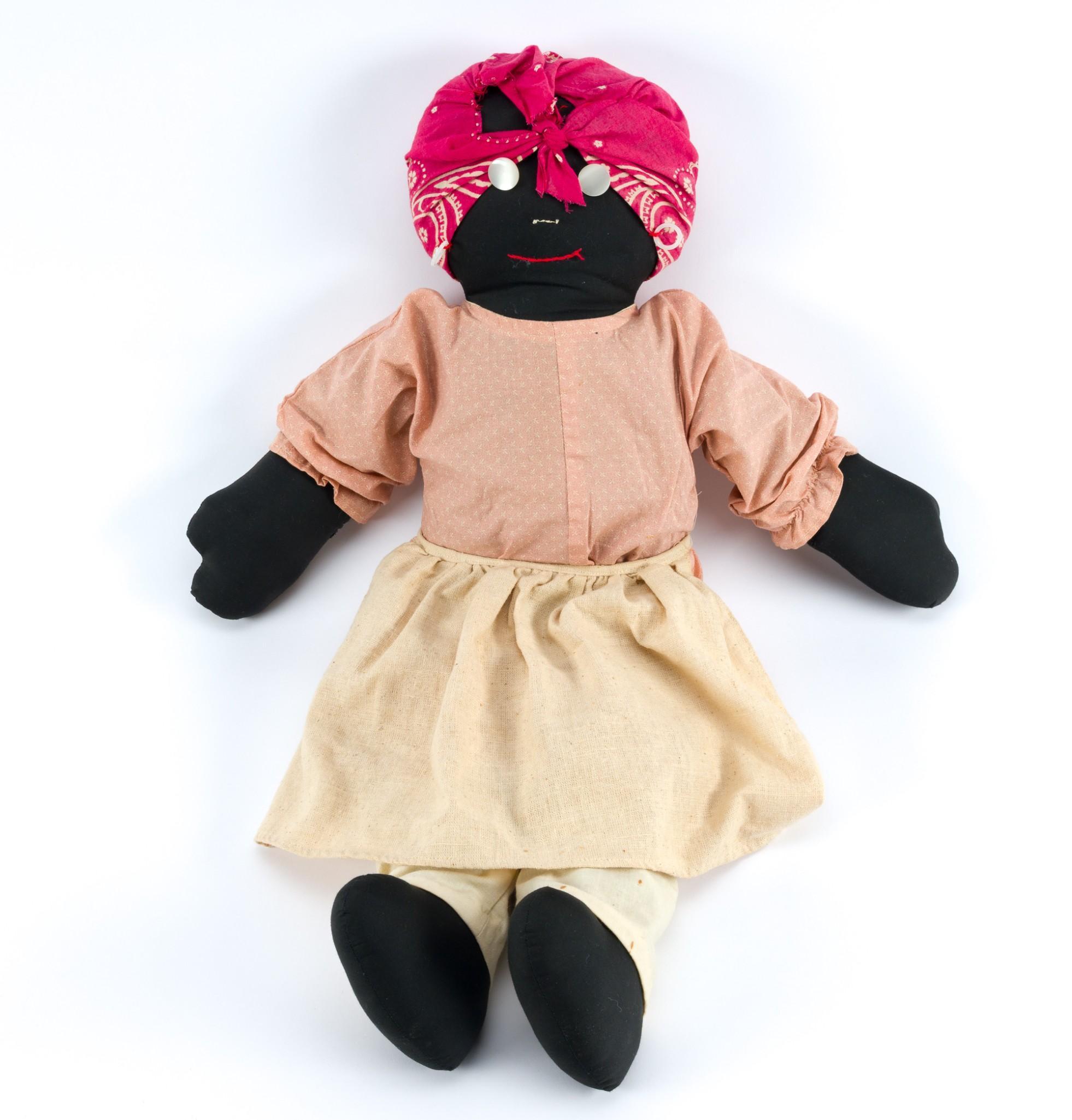 Black Americana Stuffed Folk Art "Mammy" Doll