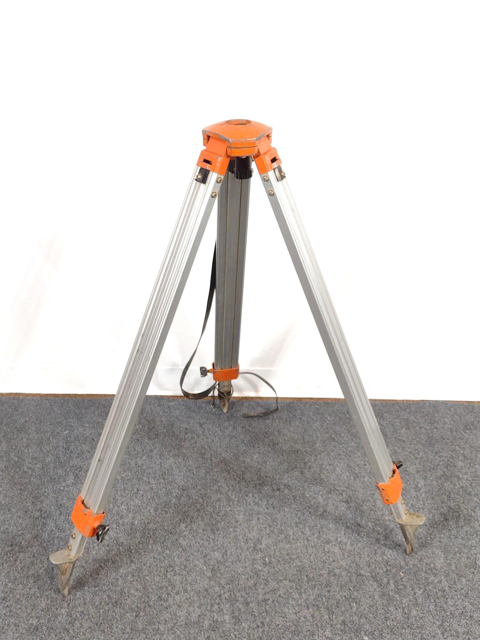 Professional-Grade Survey Tripod & Leveling Staff