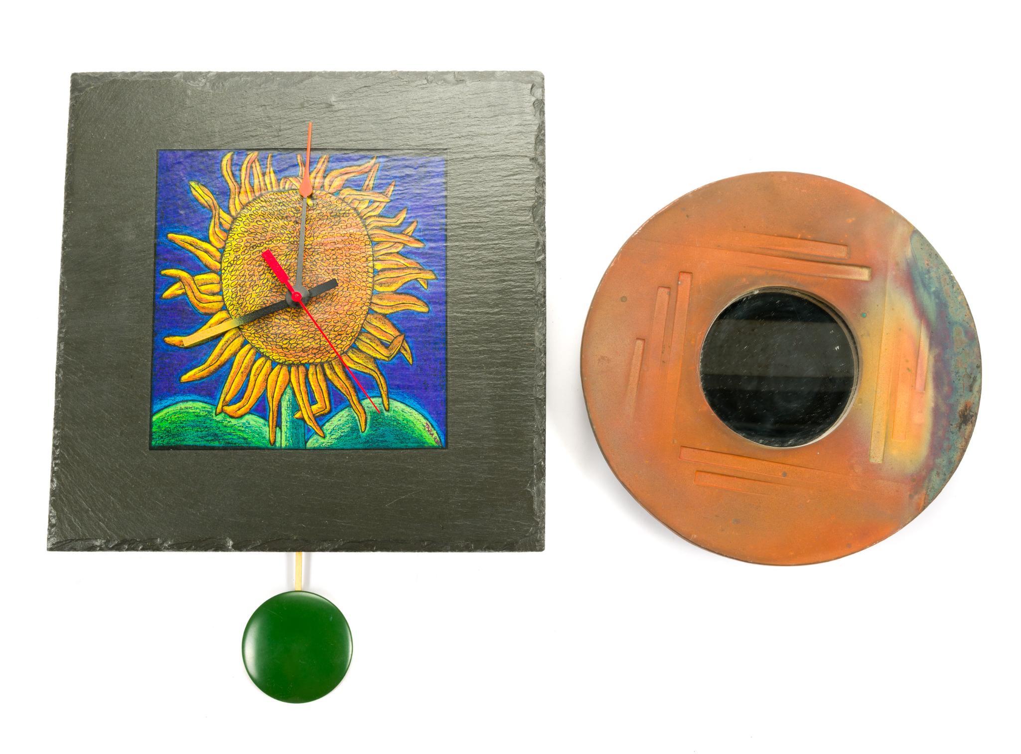 Decorative Clock and Mirror