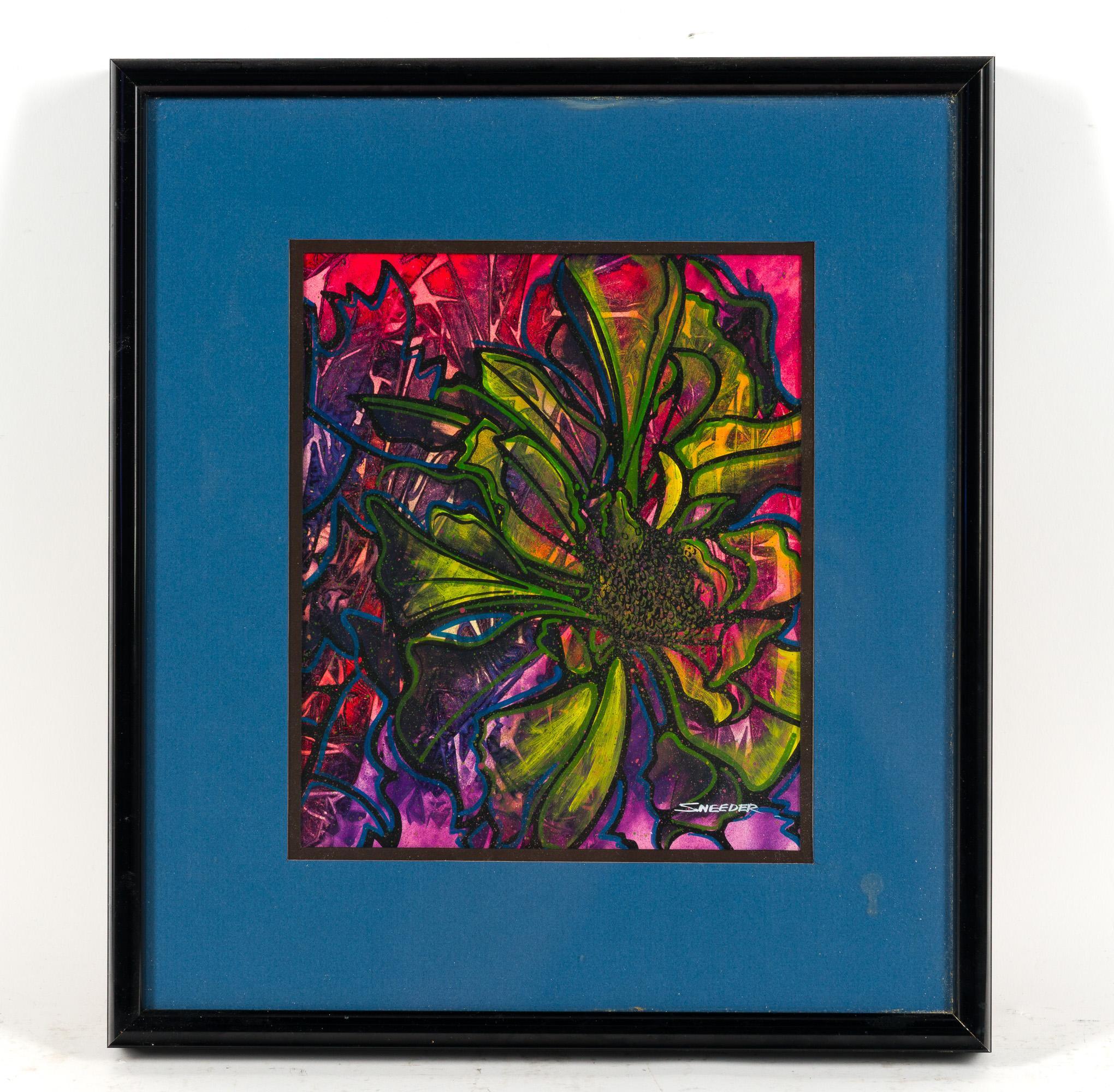 2 Prints and Acrylic Painting