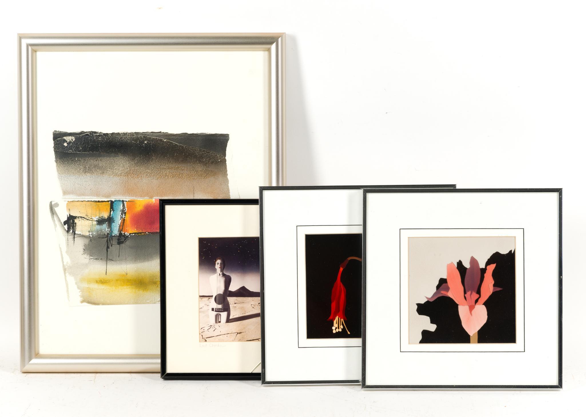 4 Framed Artworks