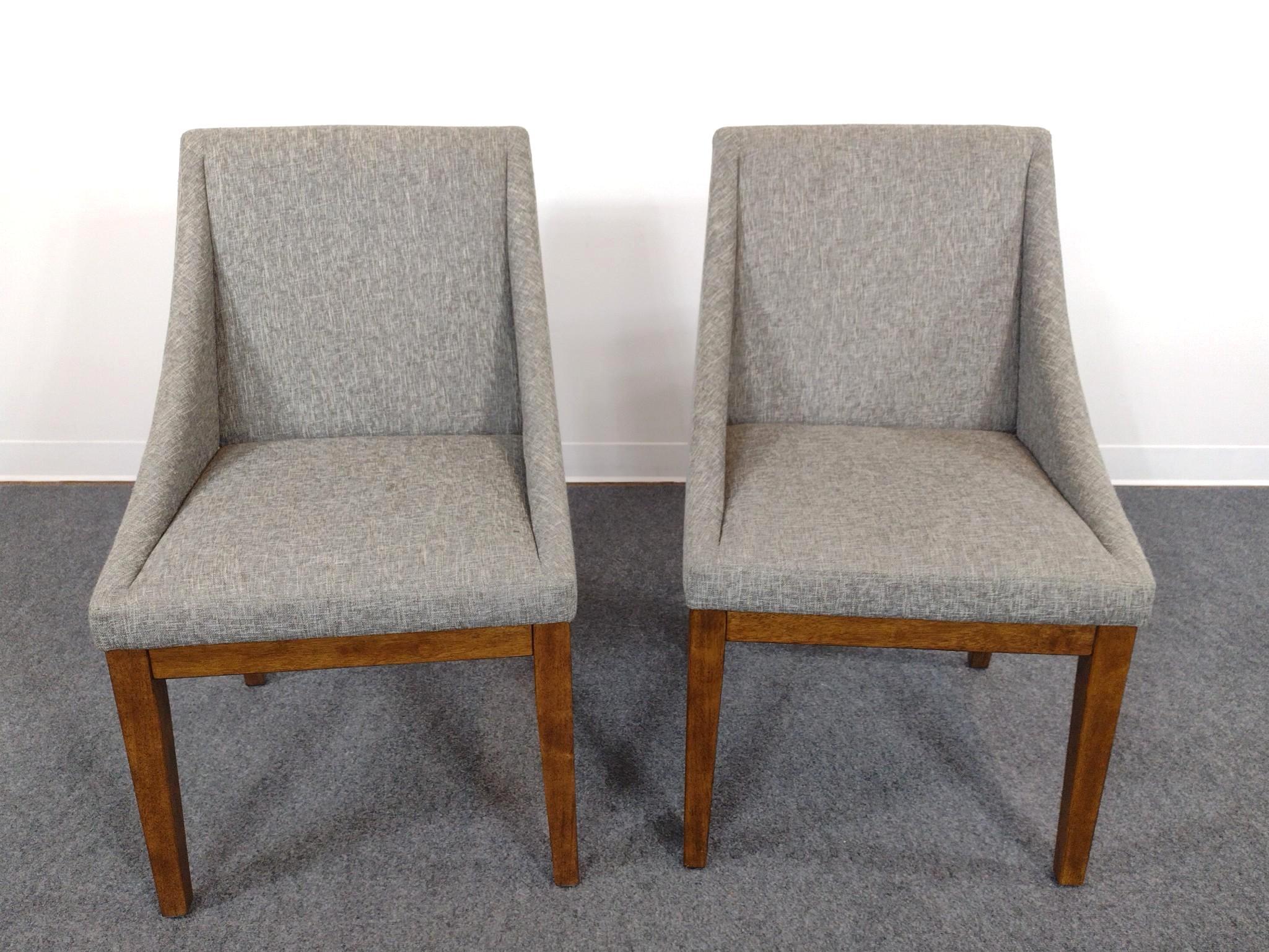 4 West Elm by Koda Upholstered Chairs