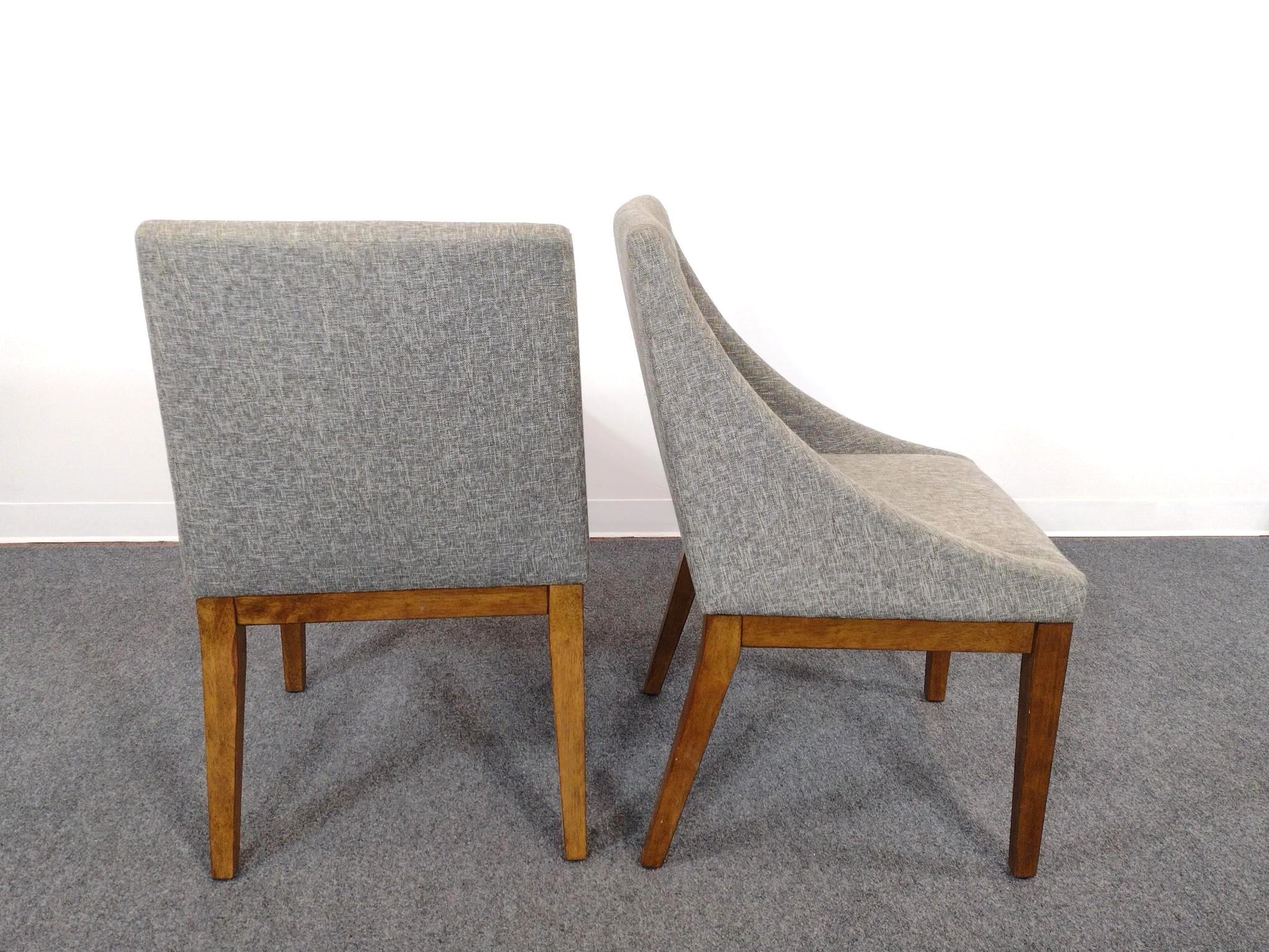 4 West Elm by Koda Upholstered Chairs