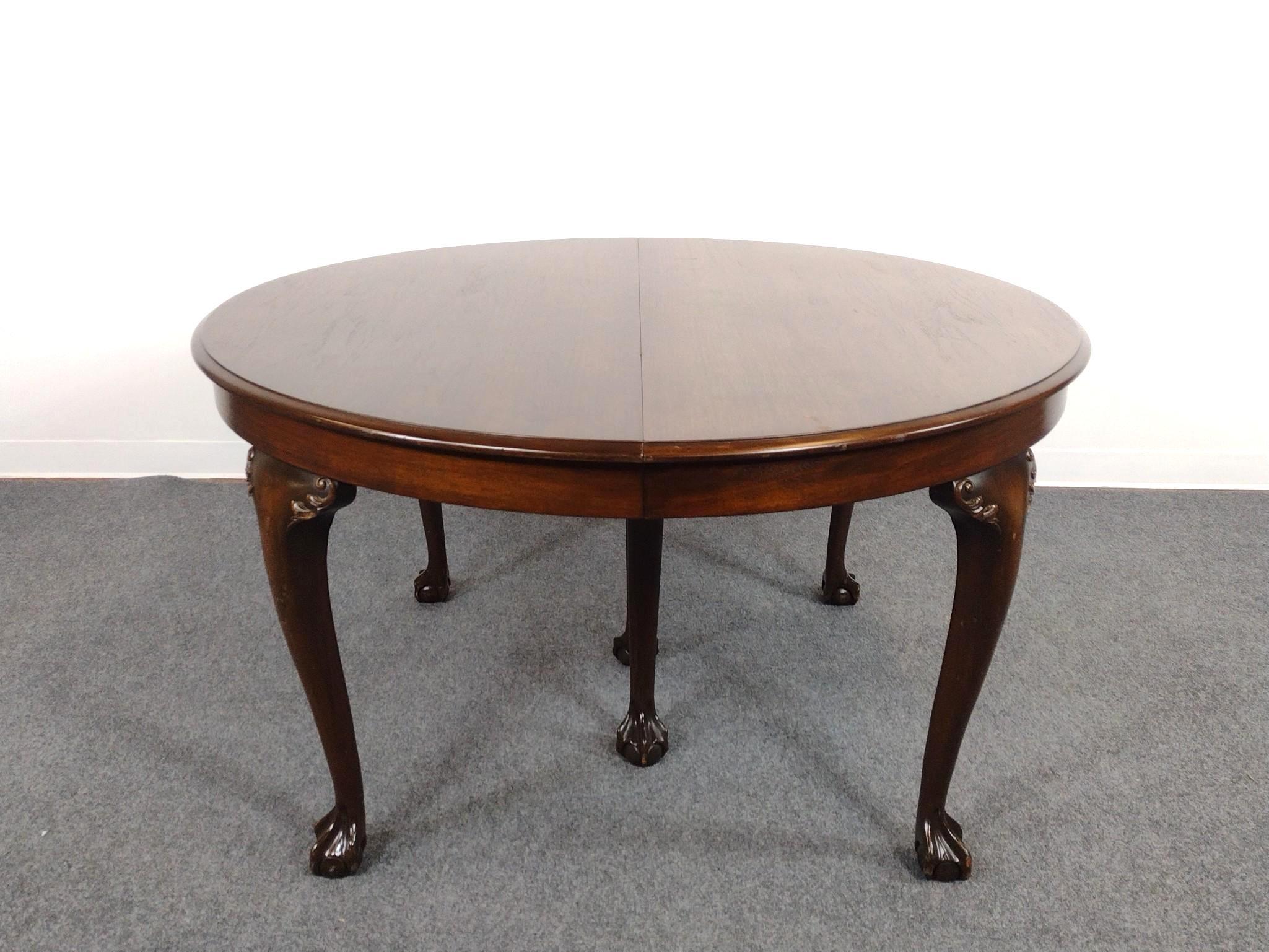 Chippendale Style Mahogany Dining Room Suite