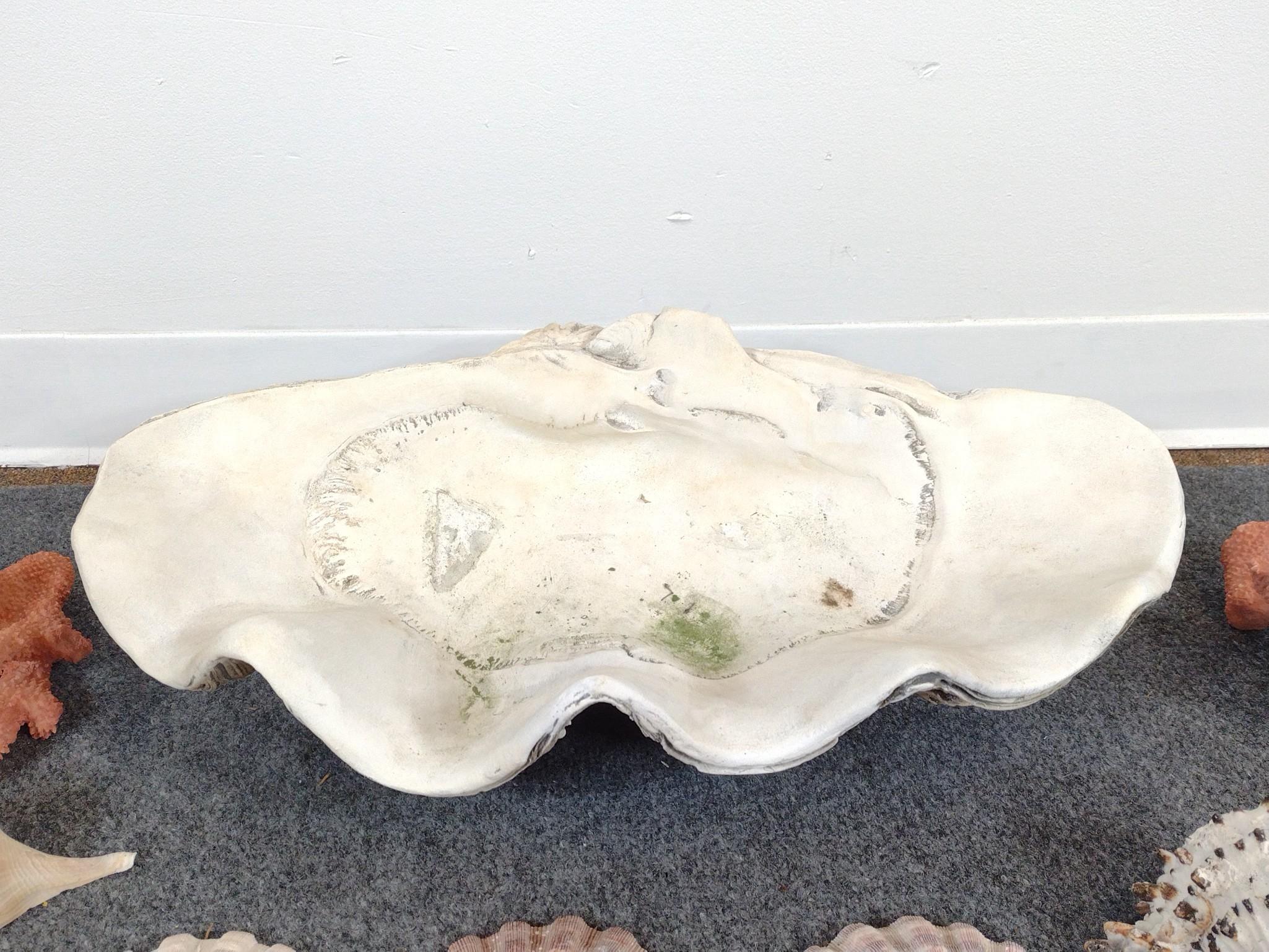 Large Faux Seashell & Natural Shells