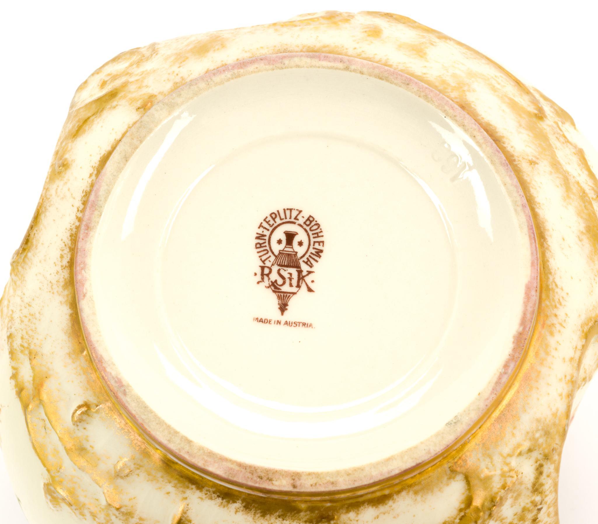 Porcelain Biscuit Jar and Cabinet Vase