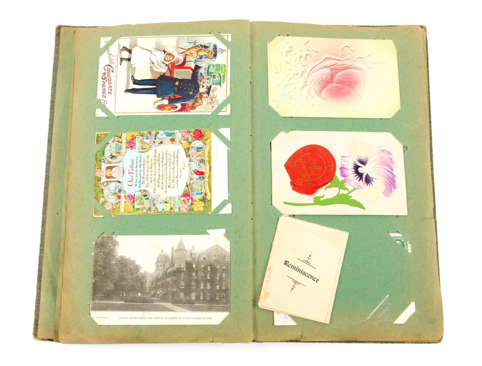 Scrapbook of Vintage Greeting Cards
