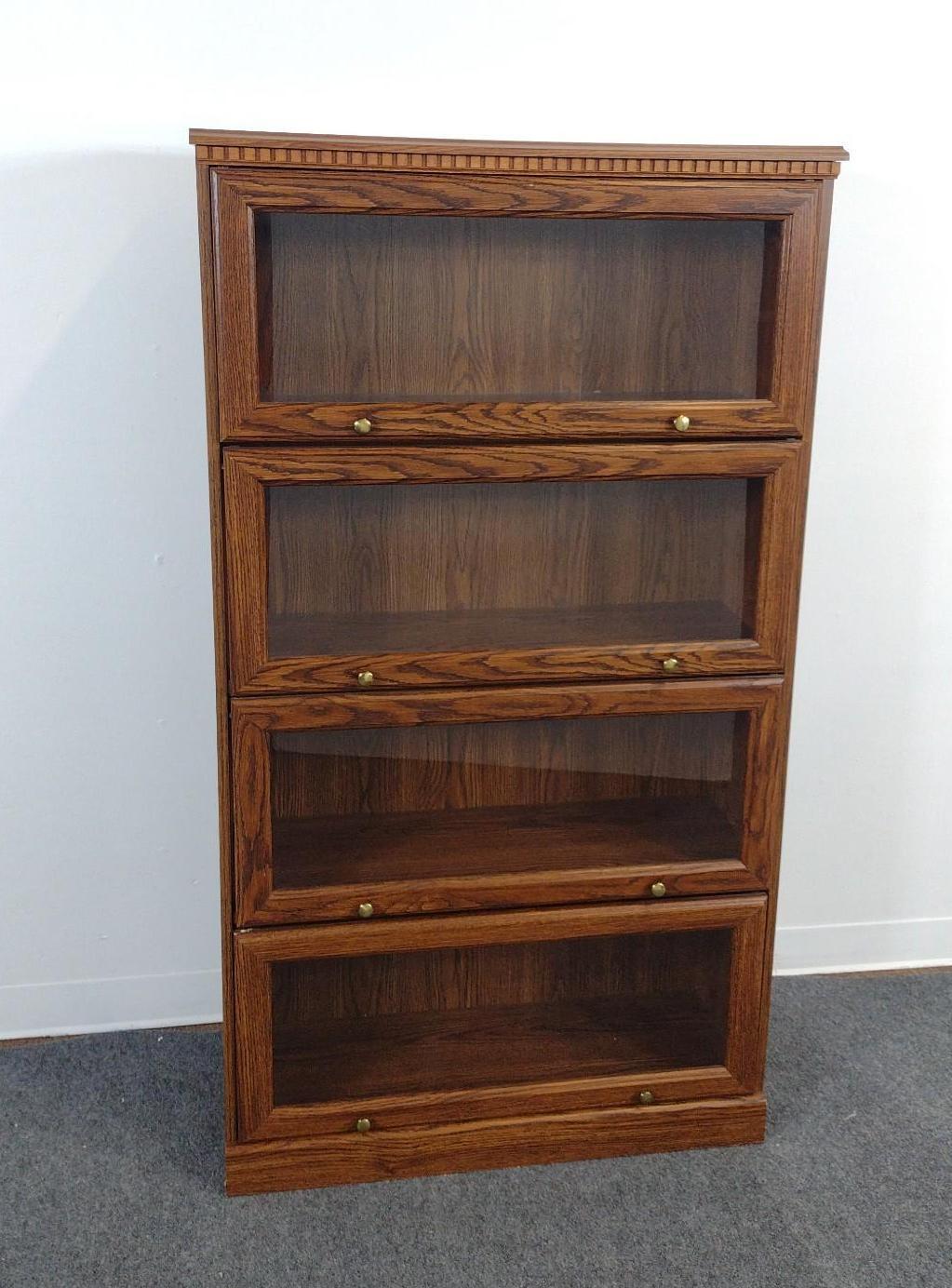 4 Tier Barrister Bookcase