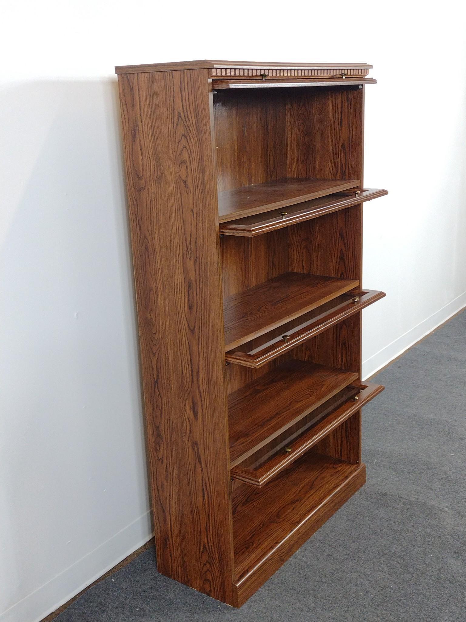 4 Tier Barrister Bookcase