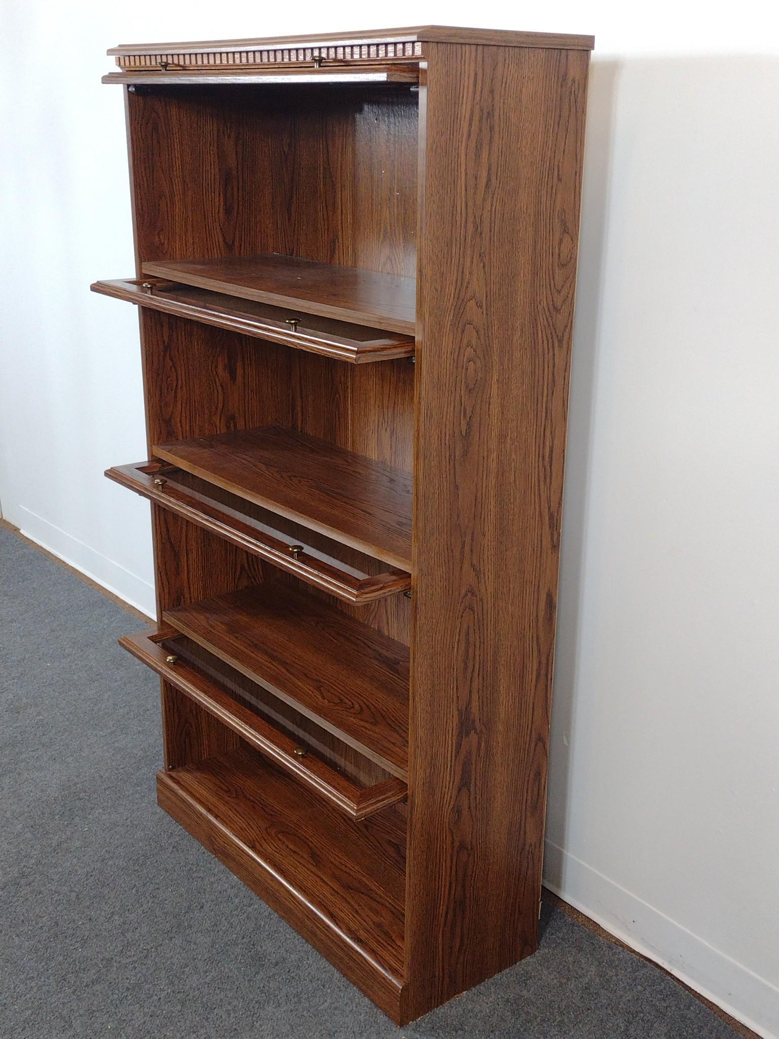 4 Tier Barrister Bookcase