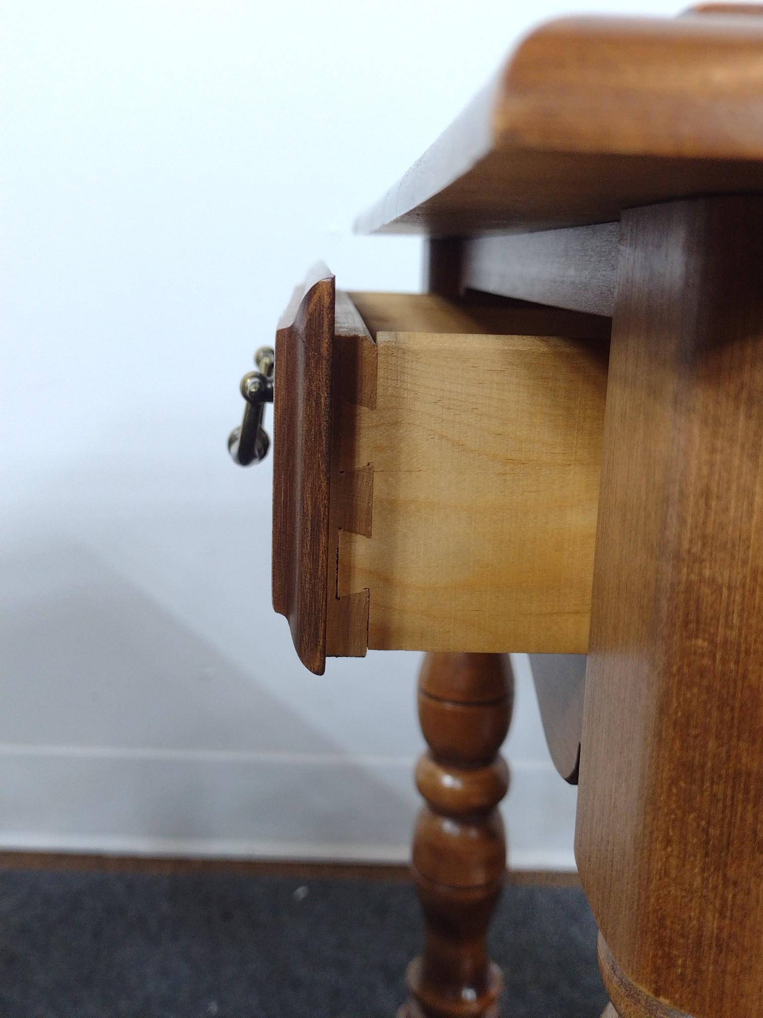 Pair of Single Drawer End Tables