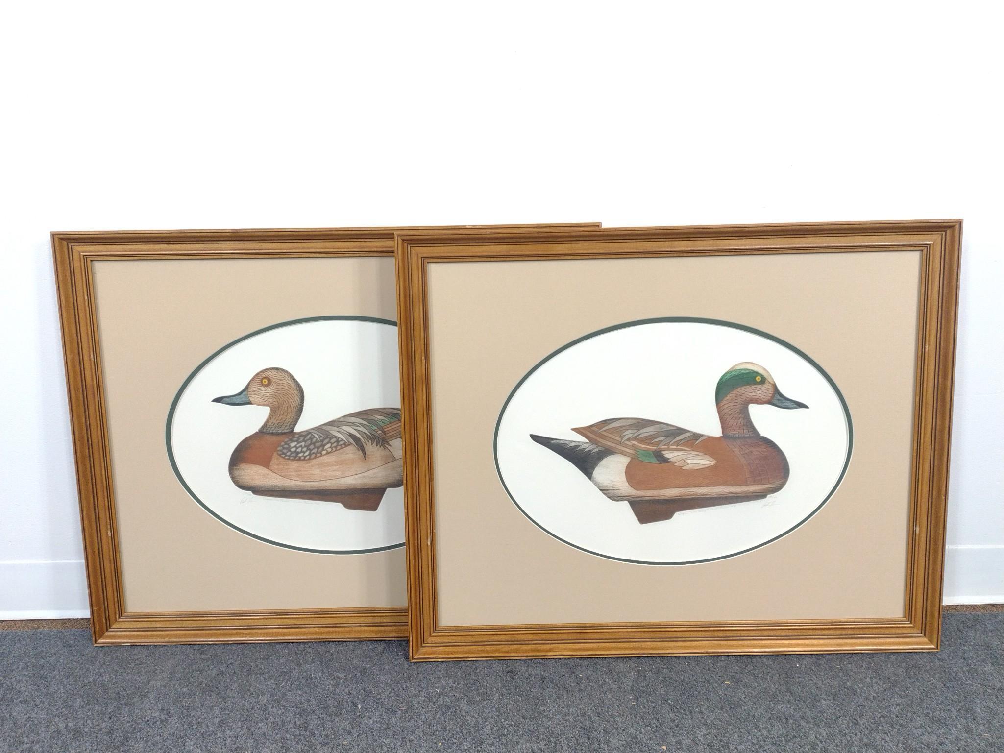 2 Numbered Etchings by Arthur Nevin