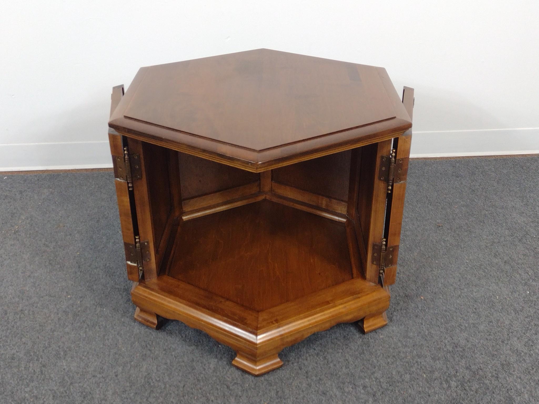 2 Hexagonal End Tables