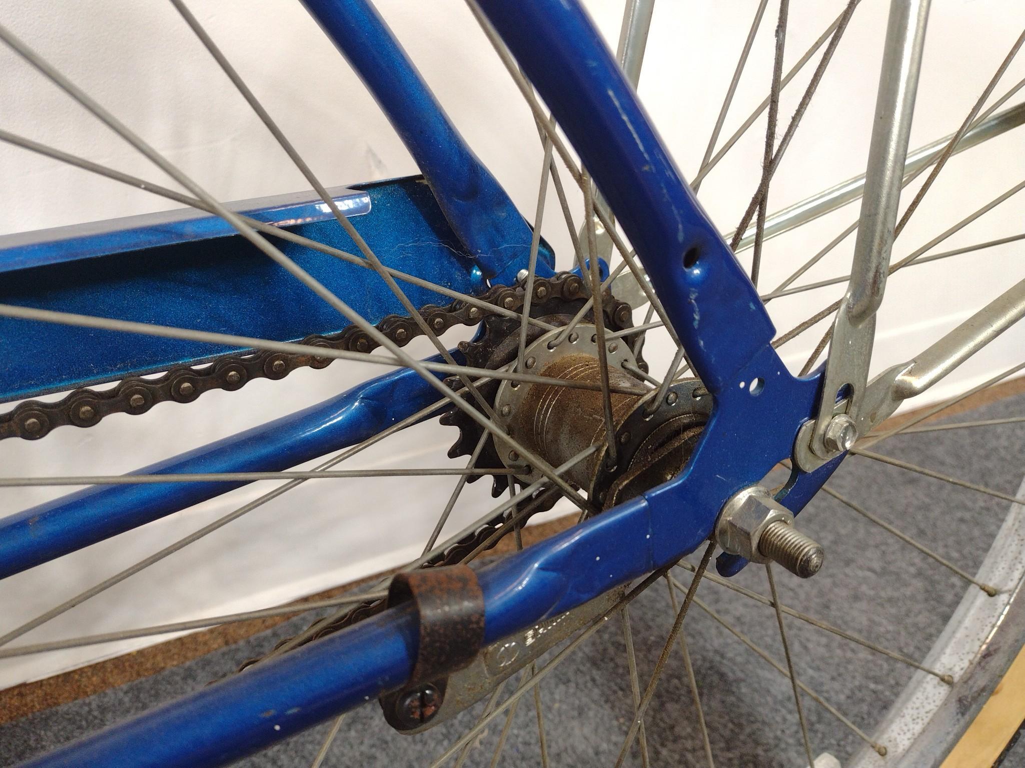 Vintage Huffy Bike With Indoor Bike Trainer