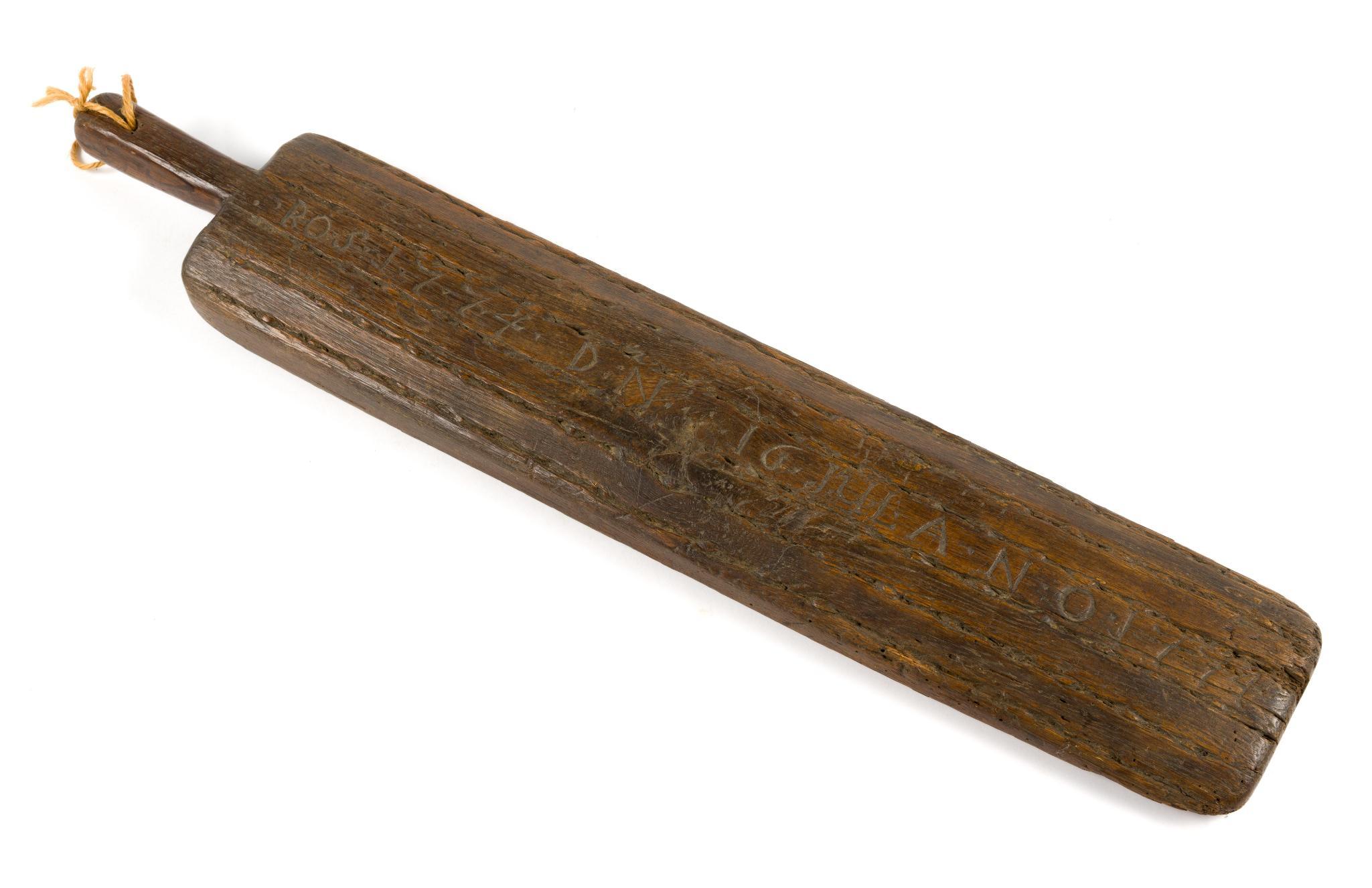 (Early Republic Era) 4 Antique Wooden Textile Tools