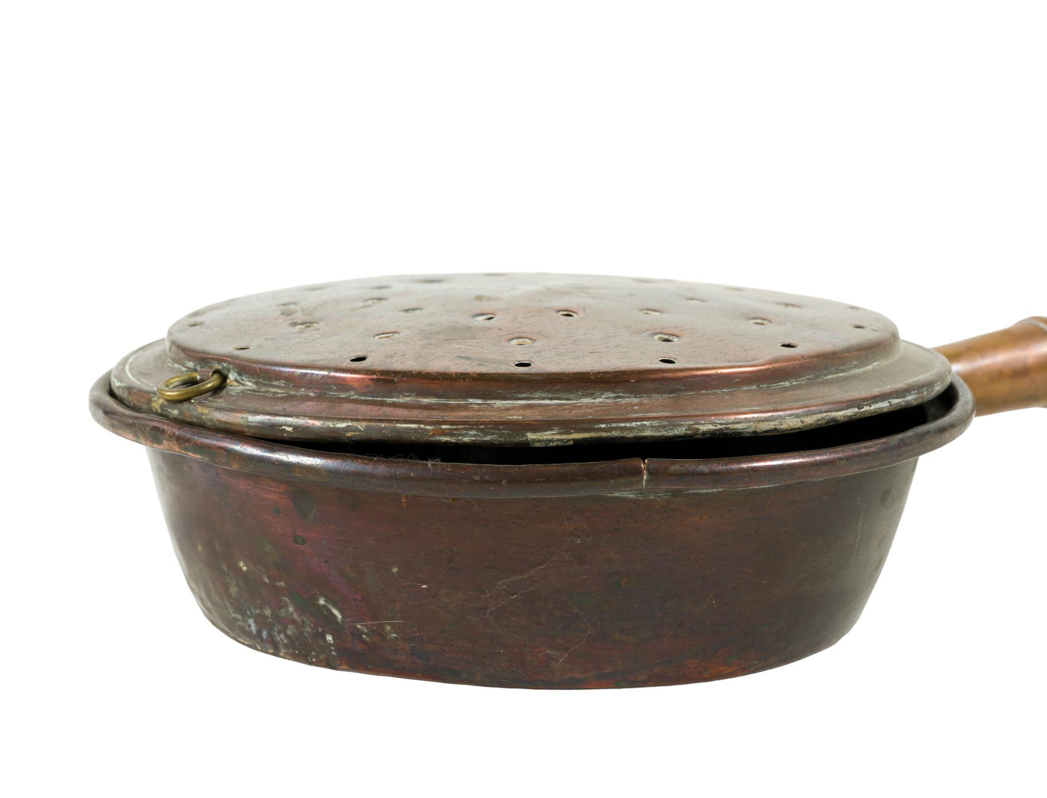 (Gilded Age) Copper Bed Warmer