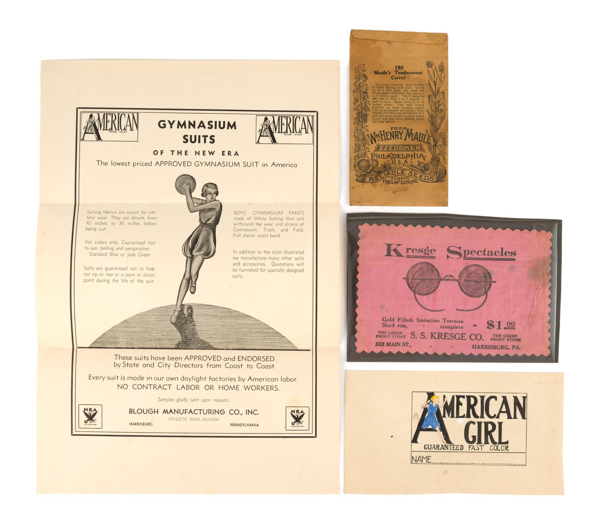 (Prohibition Era) 3 Antique Advertisements