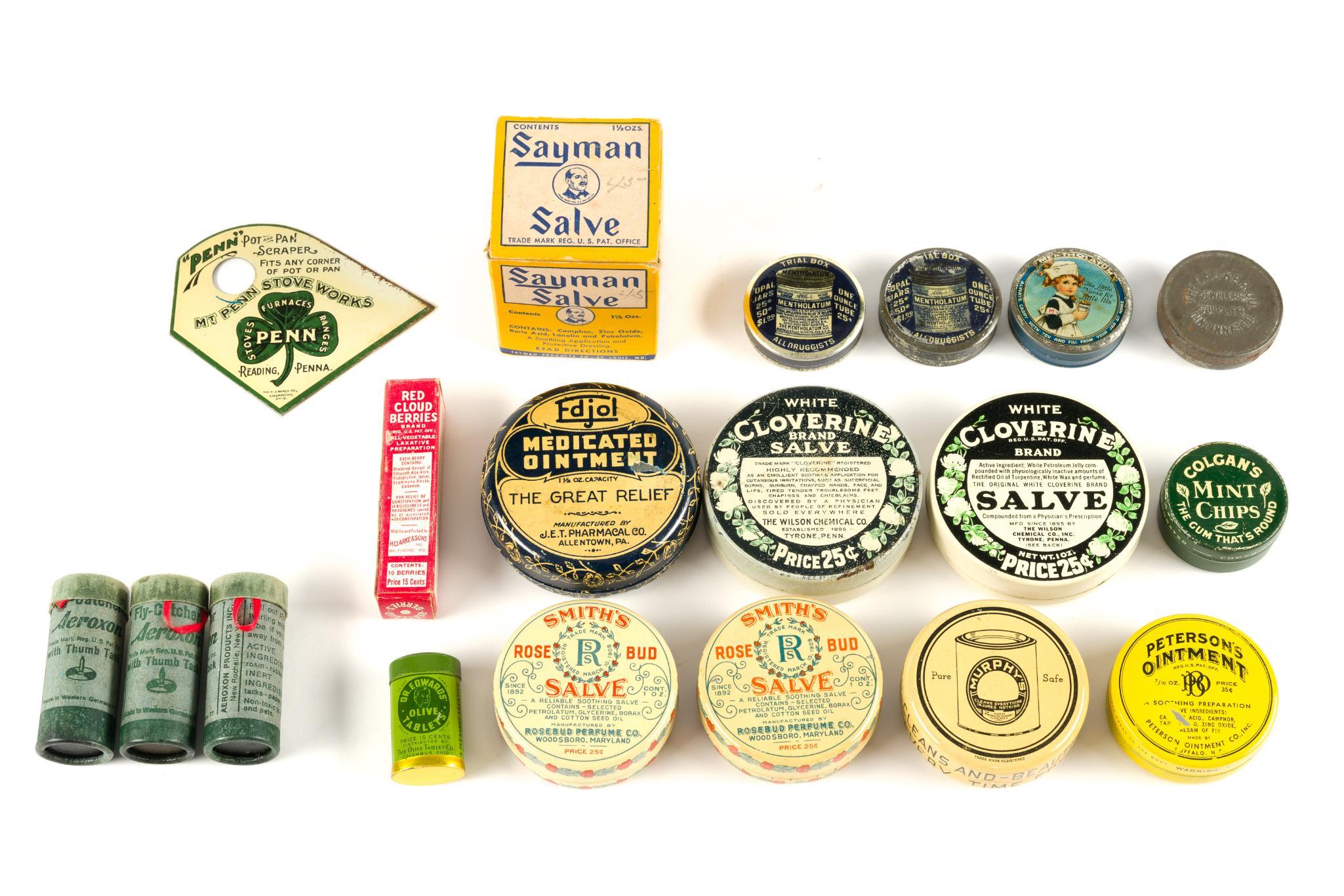 (Depression Era) 19 Antique Country Store Goods in Original Packages