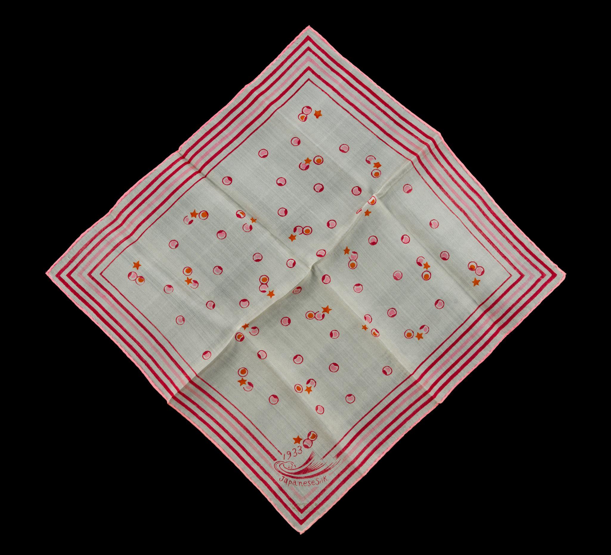 (Depression Era) Three 1933 Chicago World's Fair Silk Scarves