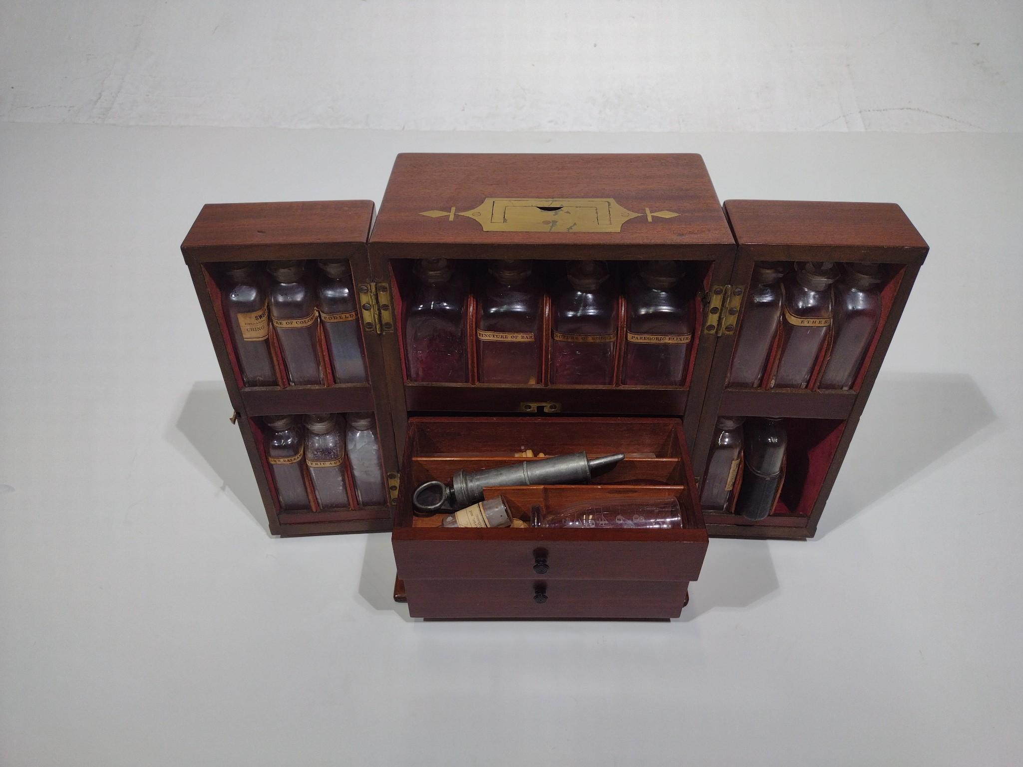 Travel Apothecary or Doctors Cabinet
