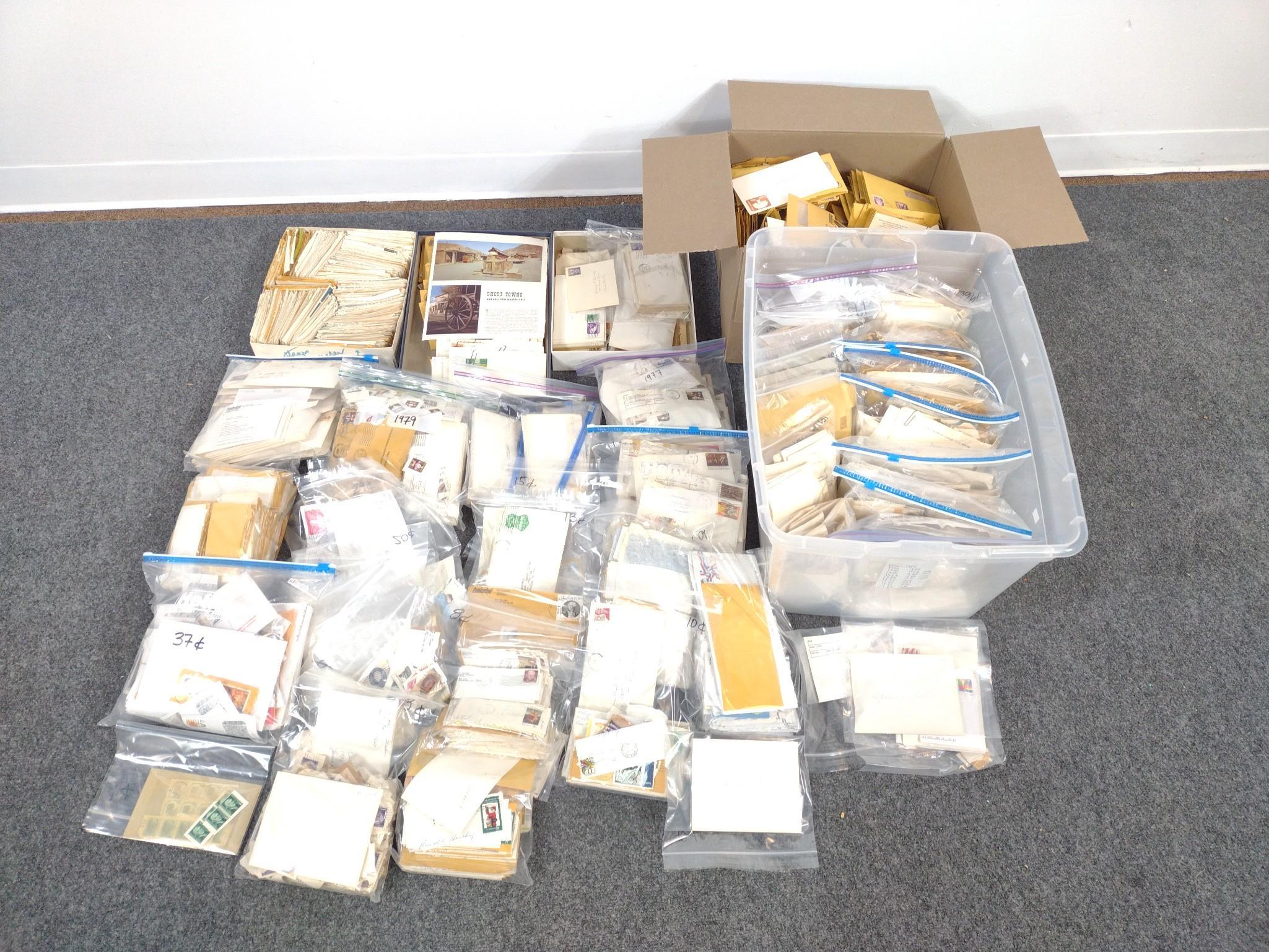 Collection of Postage Stamps
