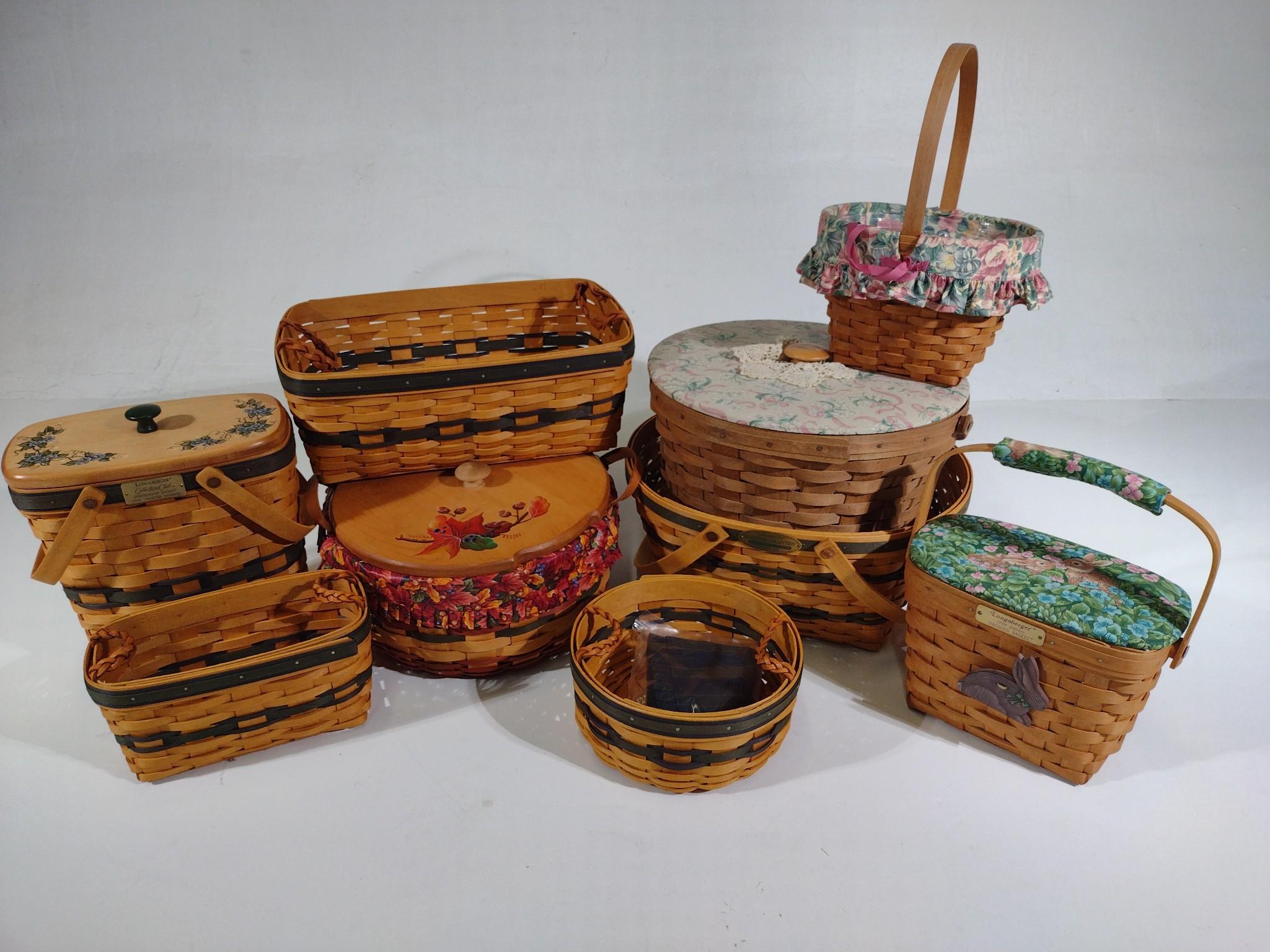 Longaberger Baskets in Original Boxes