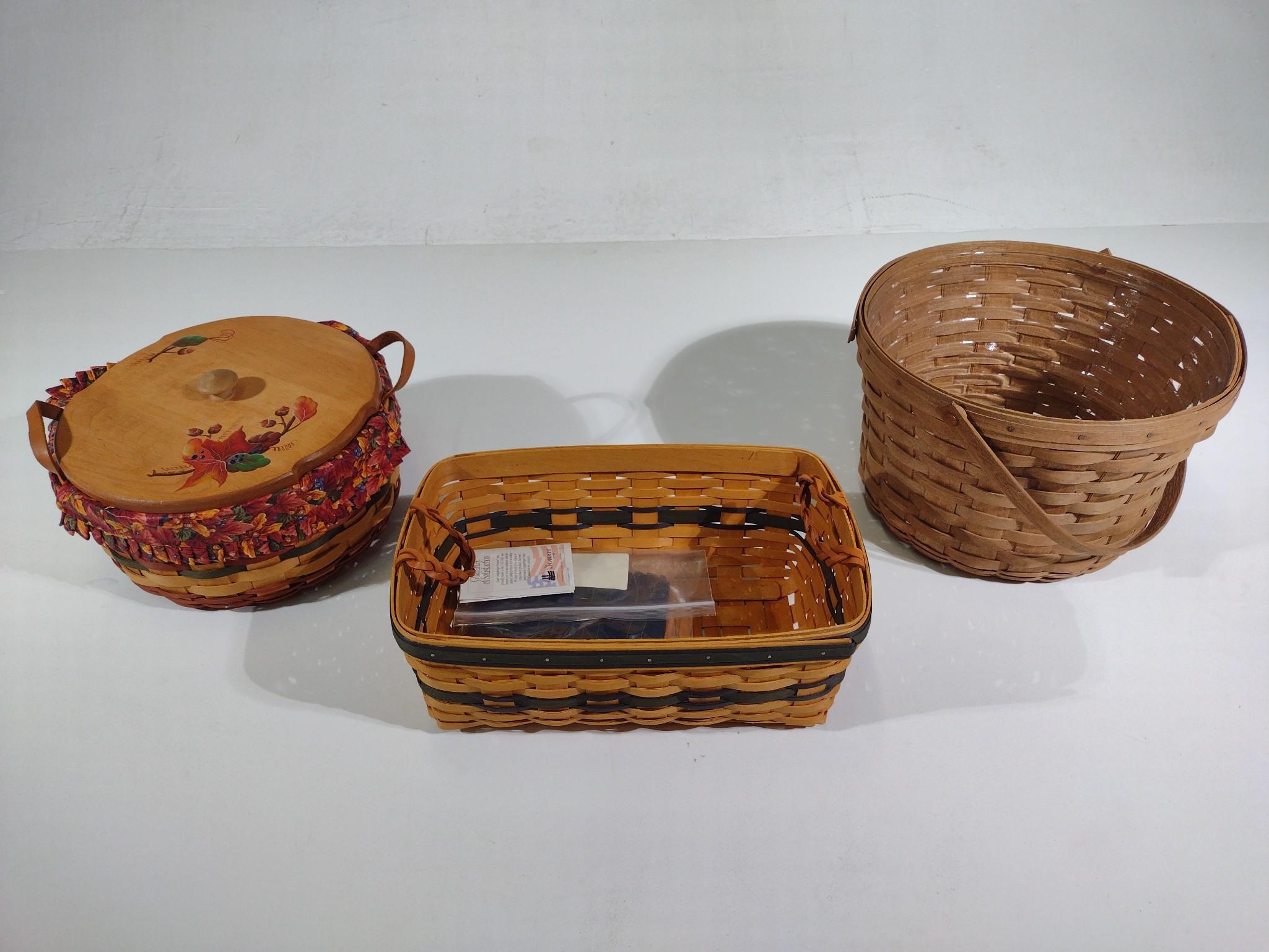 Longaberger Baskets in Original Boxes