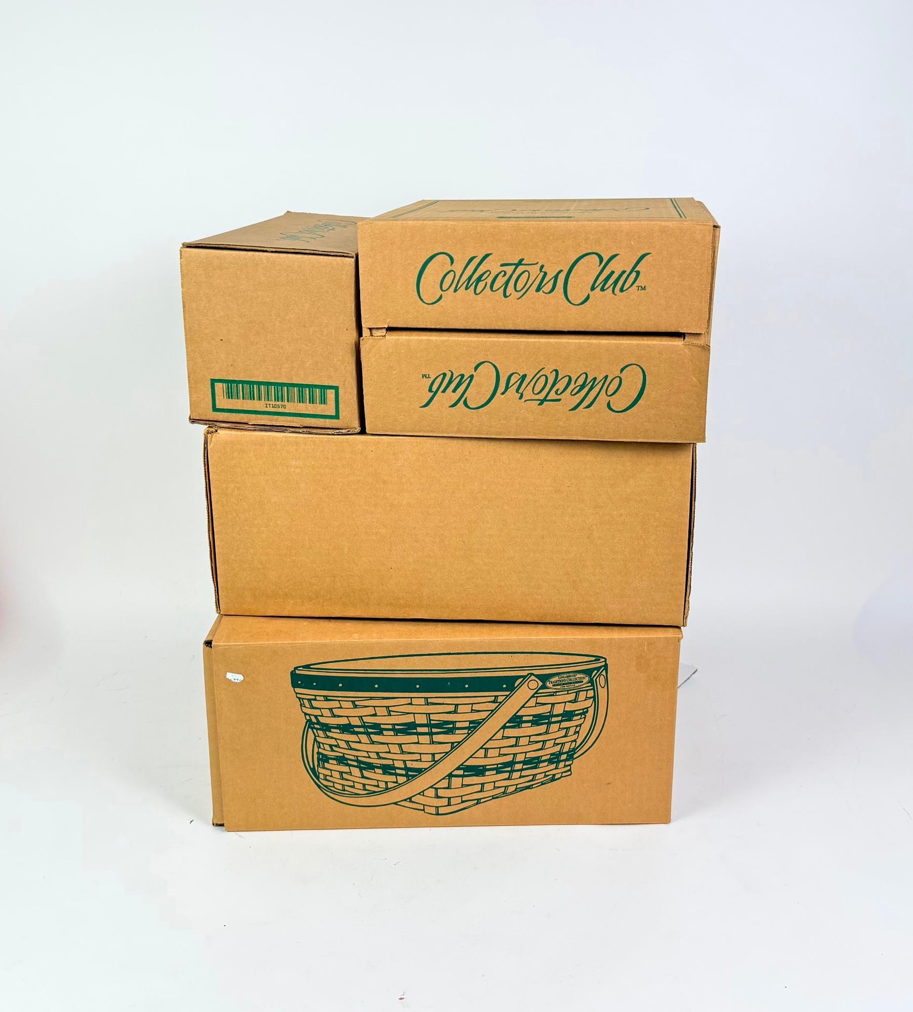 Longaberger Baskets in Original Boxes
