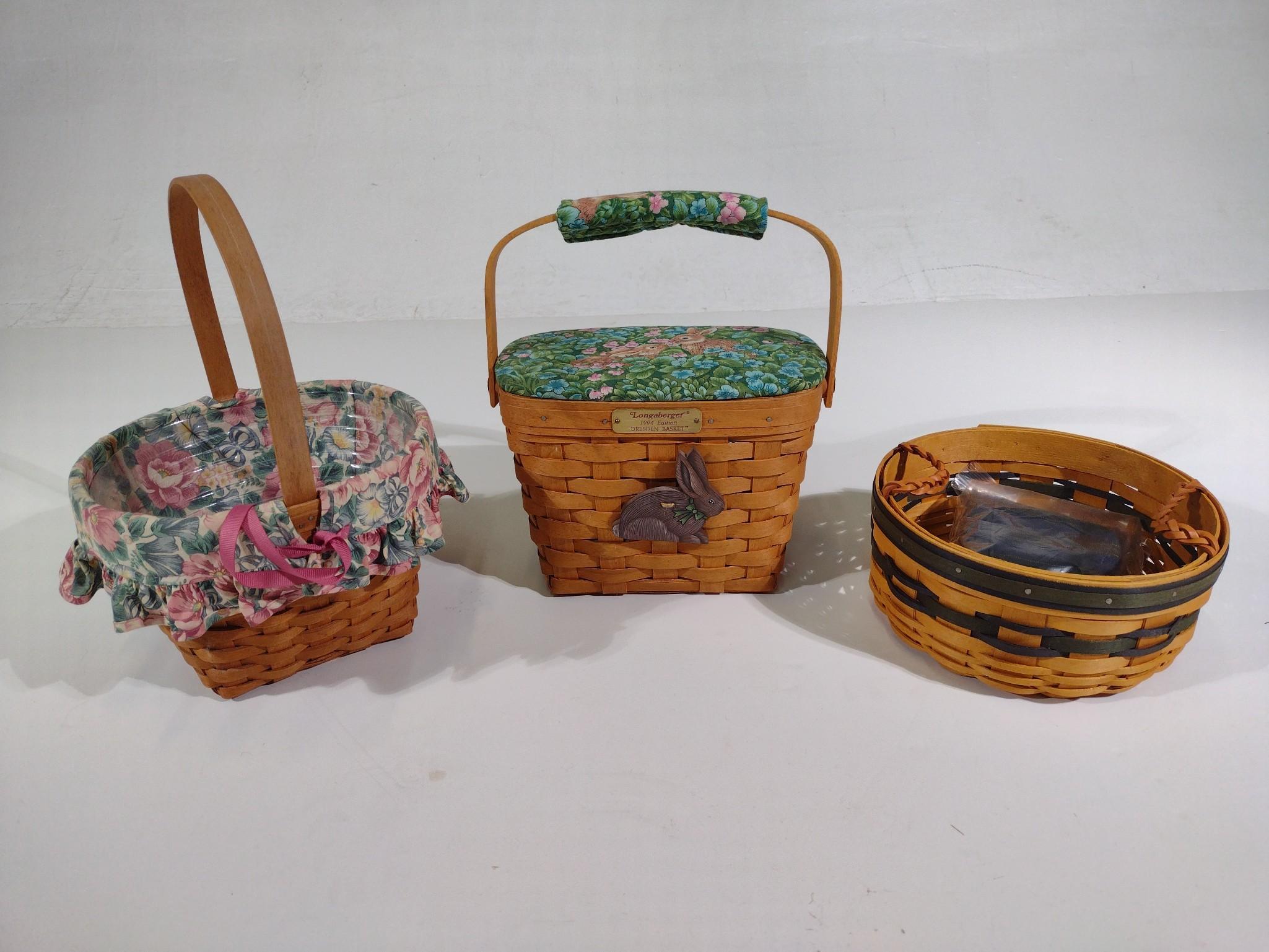 Longaberger Baskets in Original Boxes