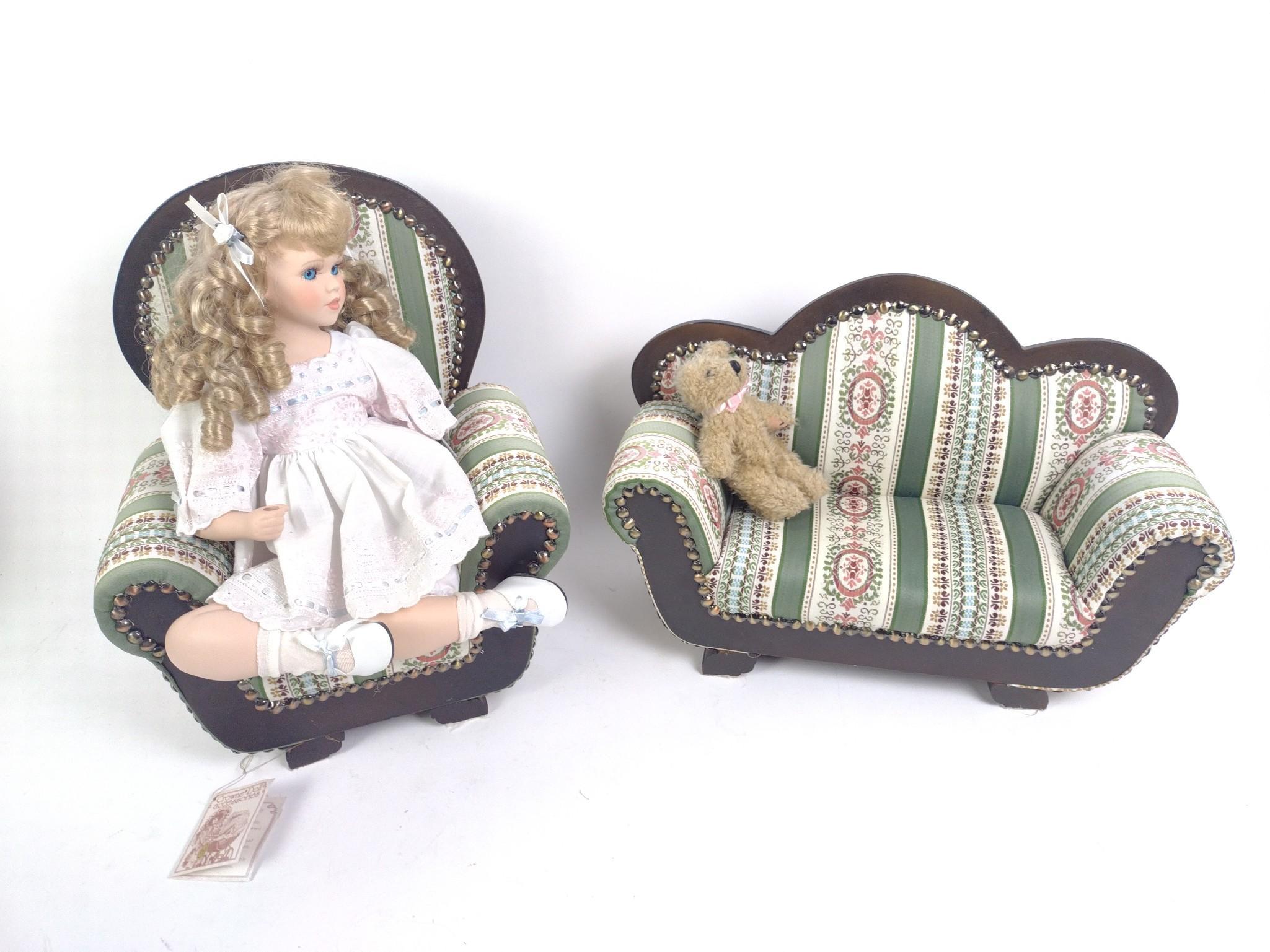 Dolls Incl. Chalkware, Porcelain, Accessories
