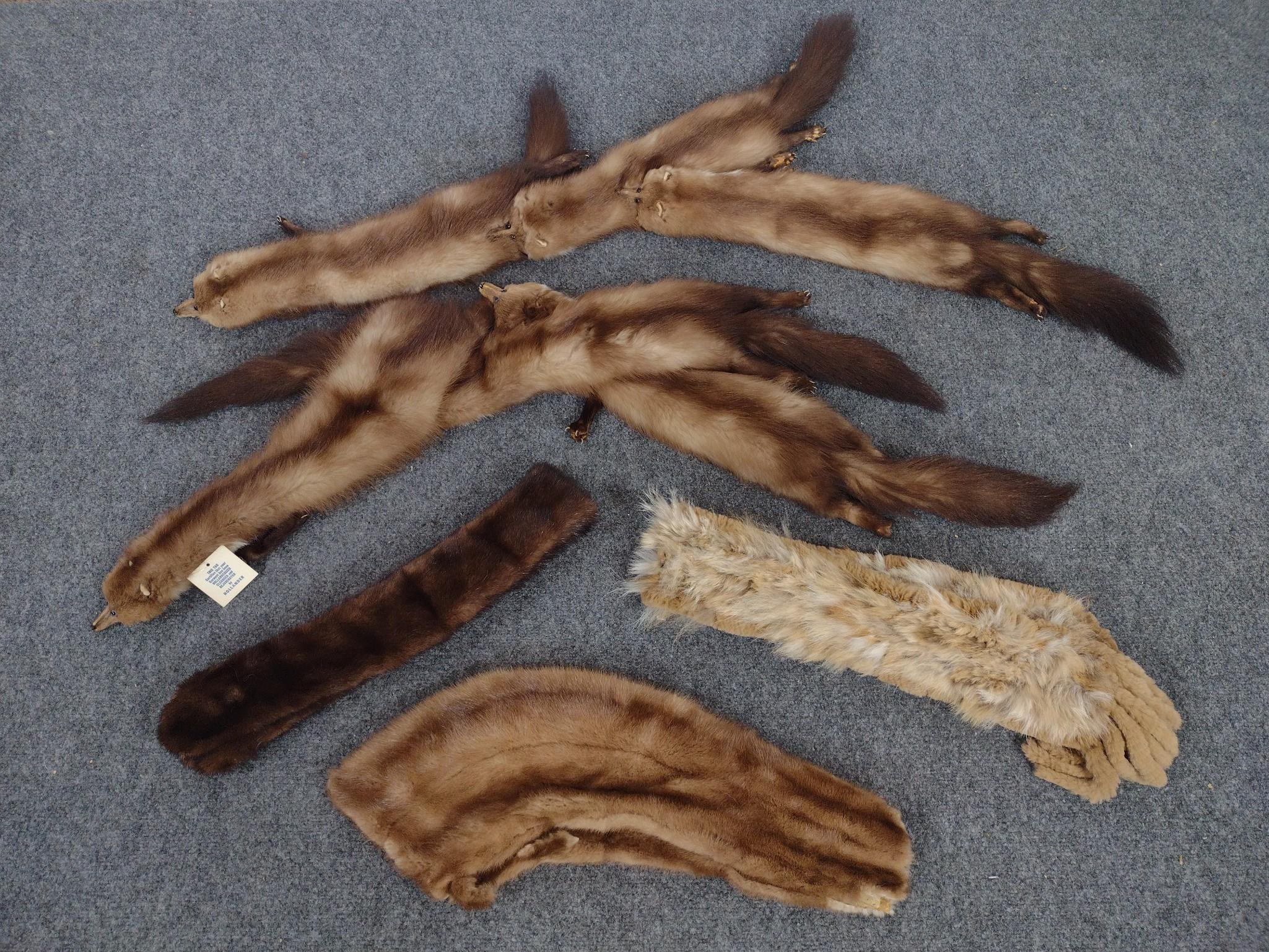 Mink Stoles & Fur Collars