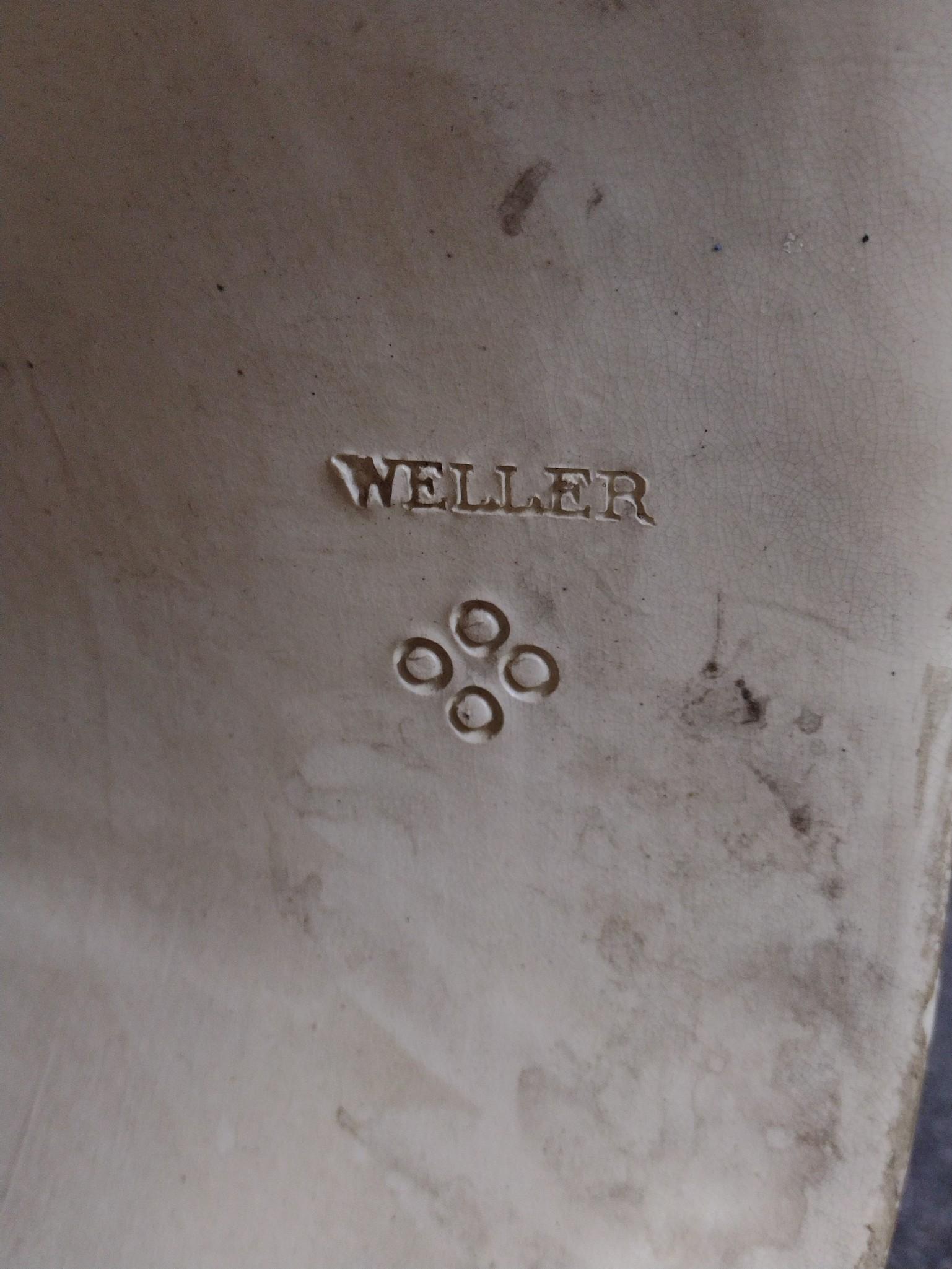 Weller Art Nouveau Jardiniere & Pedestal